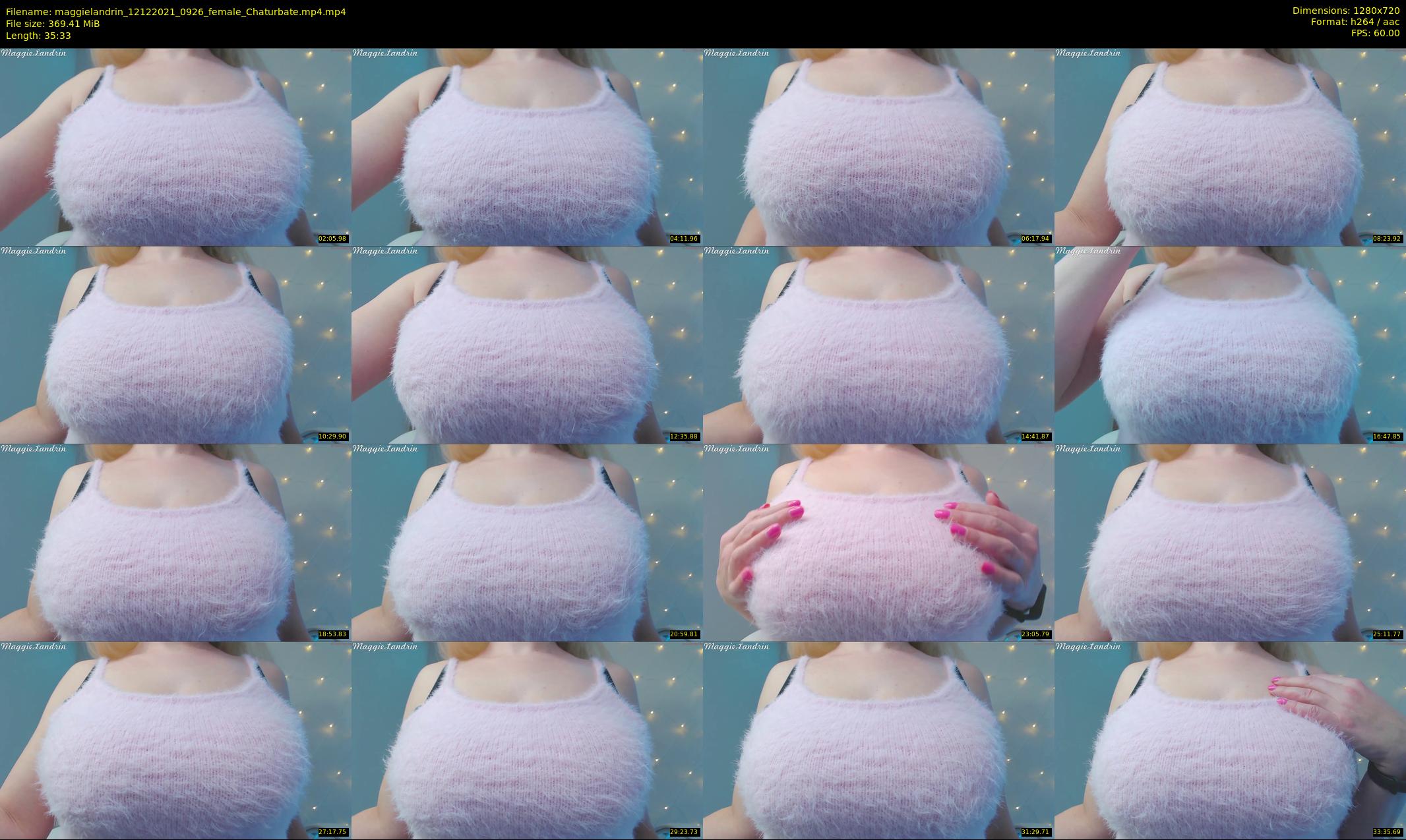 maggielandrin — 36 minute Chaturbate female cam show recording, 720p, Dec 12, 2021