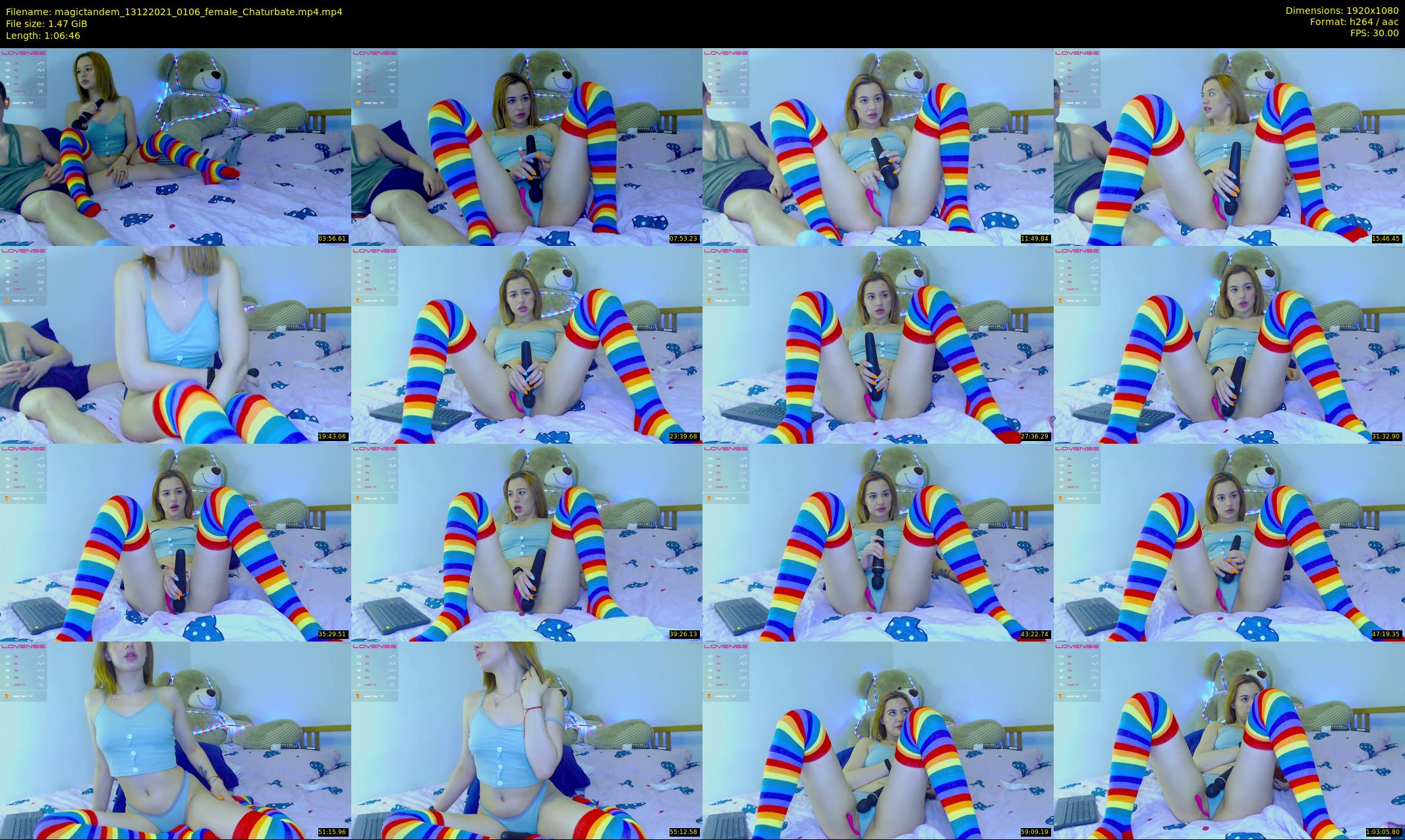 magictandem — 67 minute Chaturbate couple cam show recording, 1080p, Dec 13, 2021