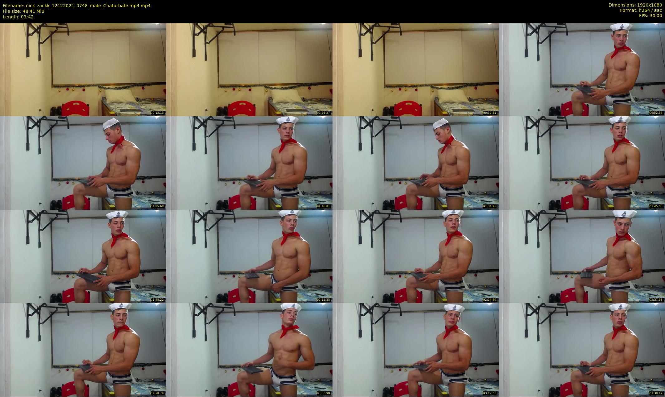nick_zackk — 4 minute Chaturbate male cam show recording, 1080p, Dec 12, 2021