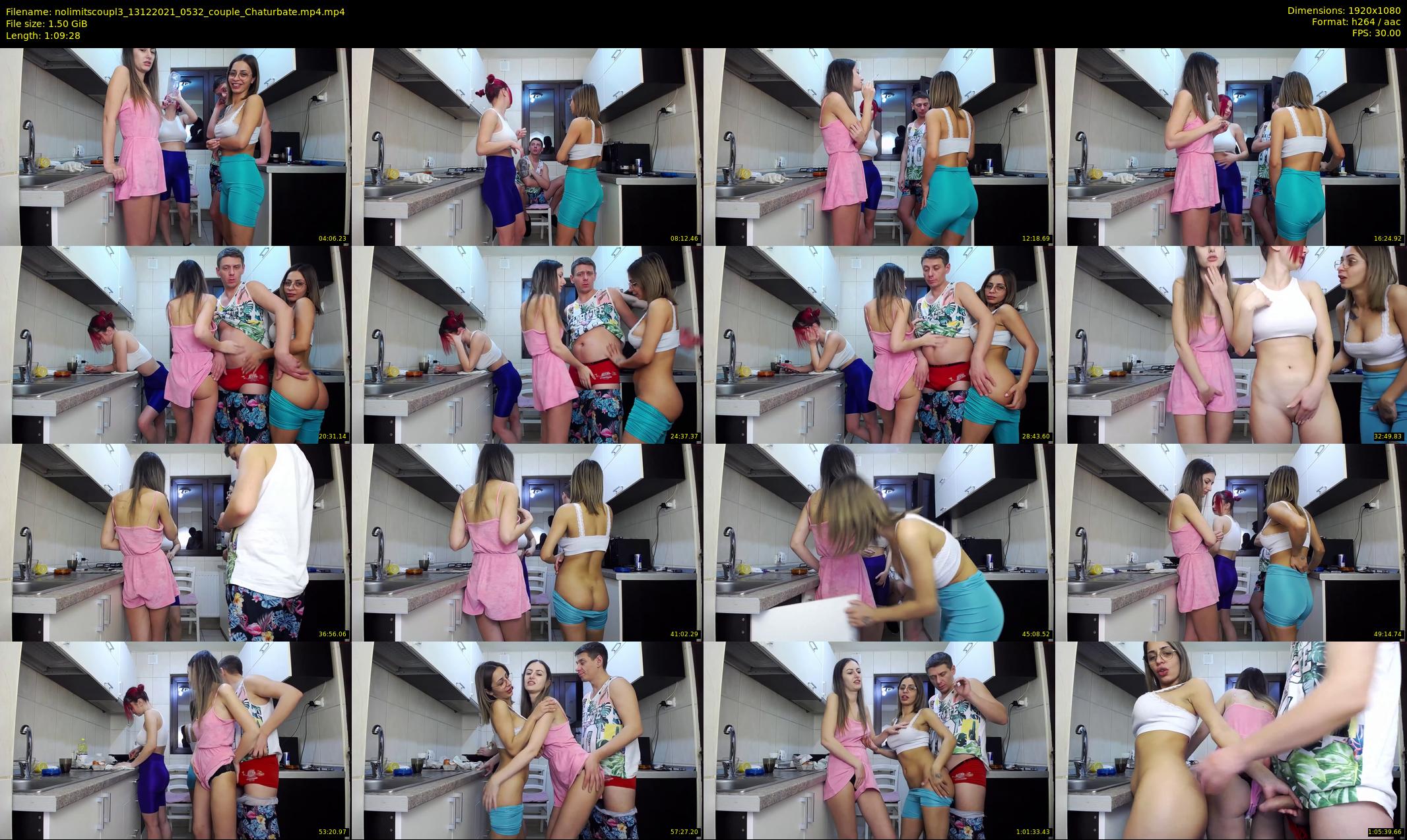 nolimitscoupl3 — 70 minute Chaturbate couple cam show recording, 1080p, Dec 13, 2021