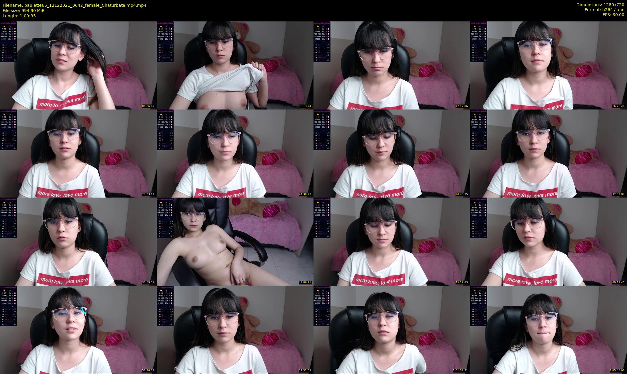 paulette65 — 70 minute Chaturbate female cam show recording, 720p, Dec 12, 2021