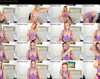 penelope_cooper1 — 17 minute Chaturbate female cam show recording, 1080p, Dec 12, 2021