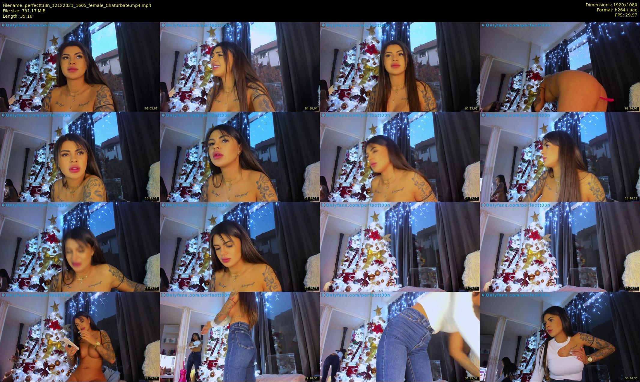 perfectt33n — 36 minute Chaturbate female cam show recording, 1080p, Dec 12, 2021