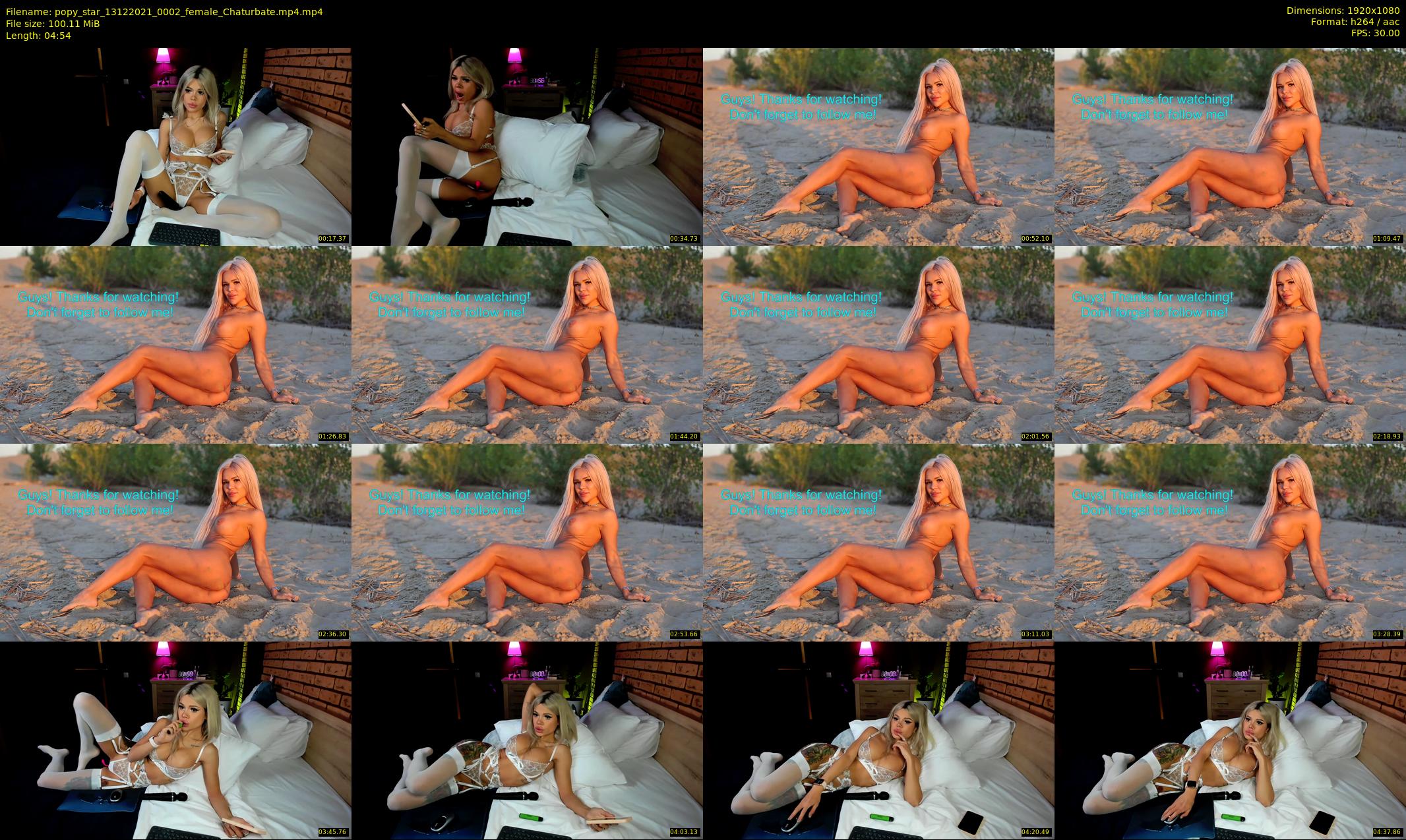 popy_star — 5 minute Chaturbate couple cam show recording, 1080p, Dec 13, 2021