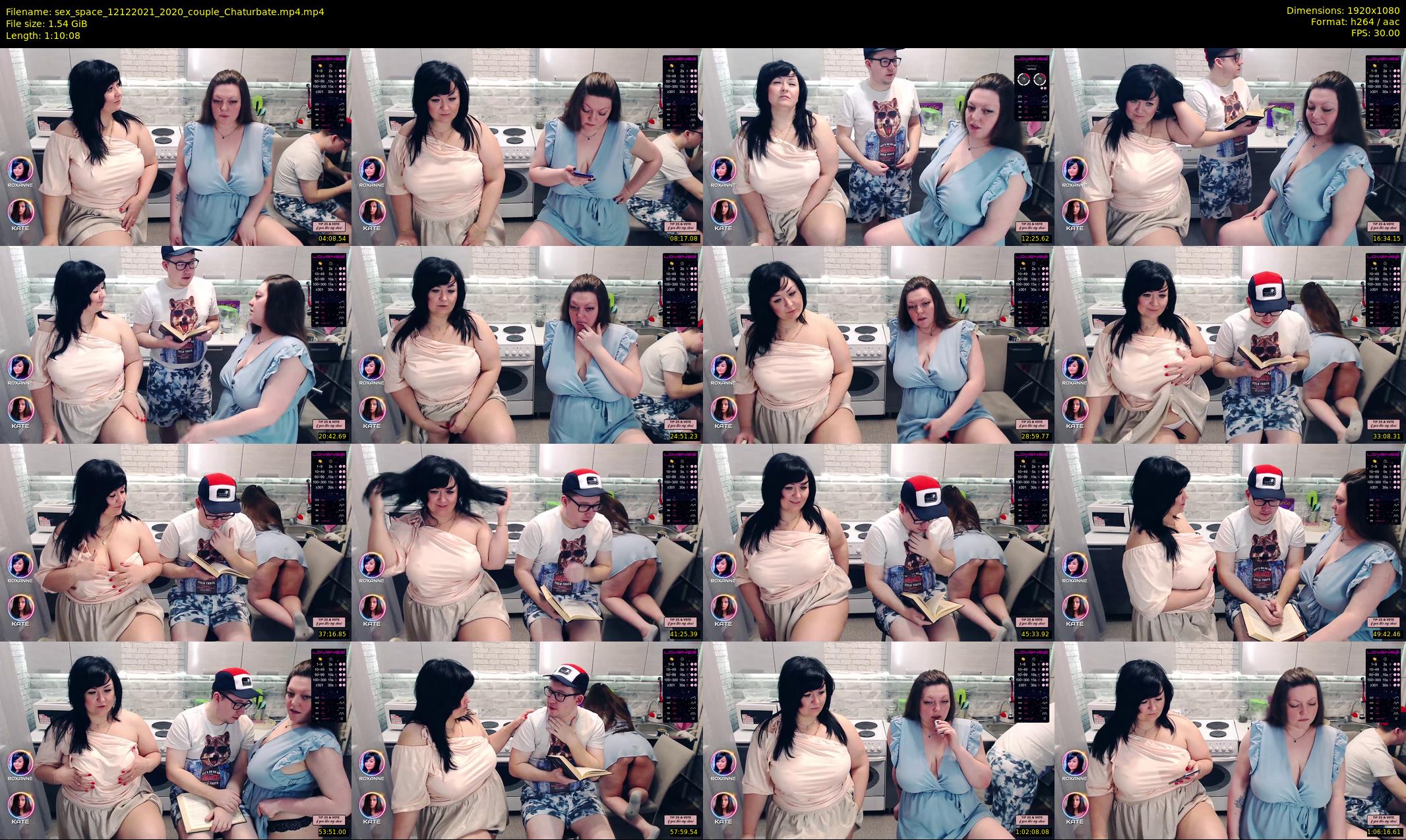 sex_space — 71 minute Chaturbate couple cam show recording, 1080p, Dec 12, 2021