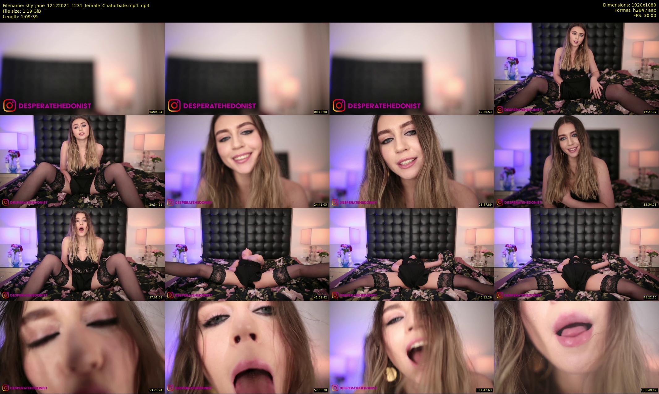 shy_jane — 70 minute Chaturbate female cam show recording, 1080p, Dec 12, 2021