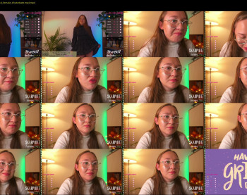 skarpio17 — 25 minute Chaturbate female cam show recording, 1080p, Dec 13, 2021