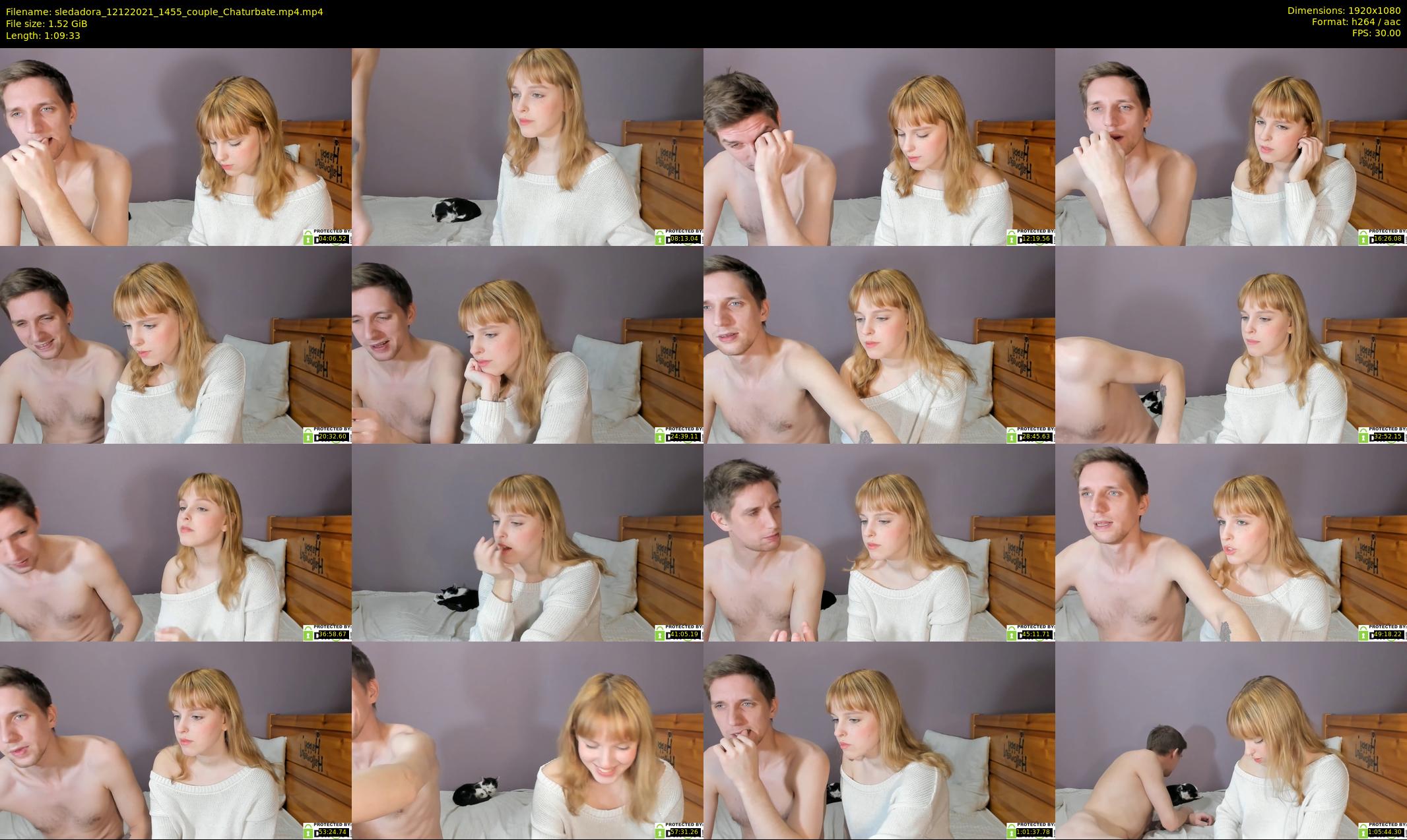 sledadora — 70 minute Chaturbate couple cam show recording, 1080p, Dec 12, 2021