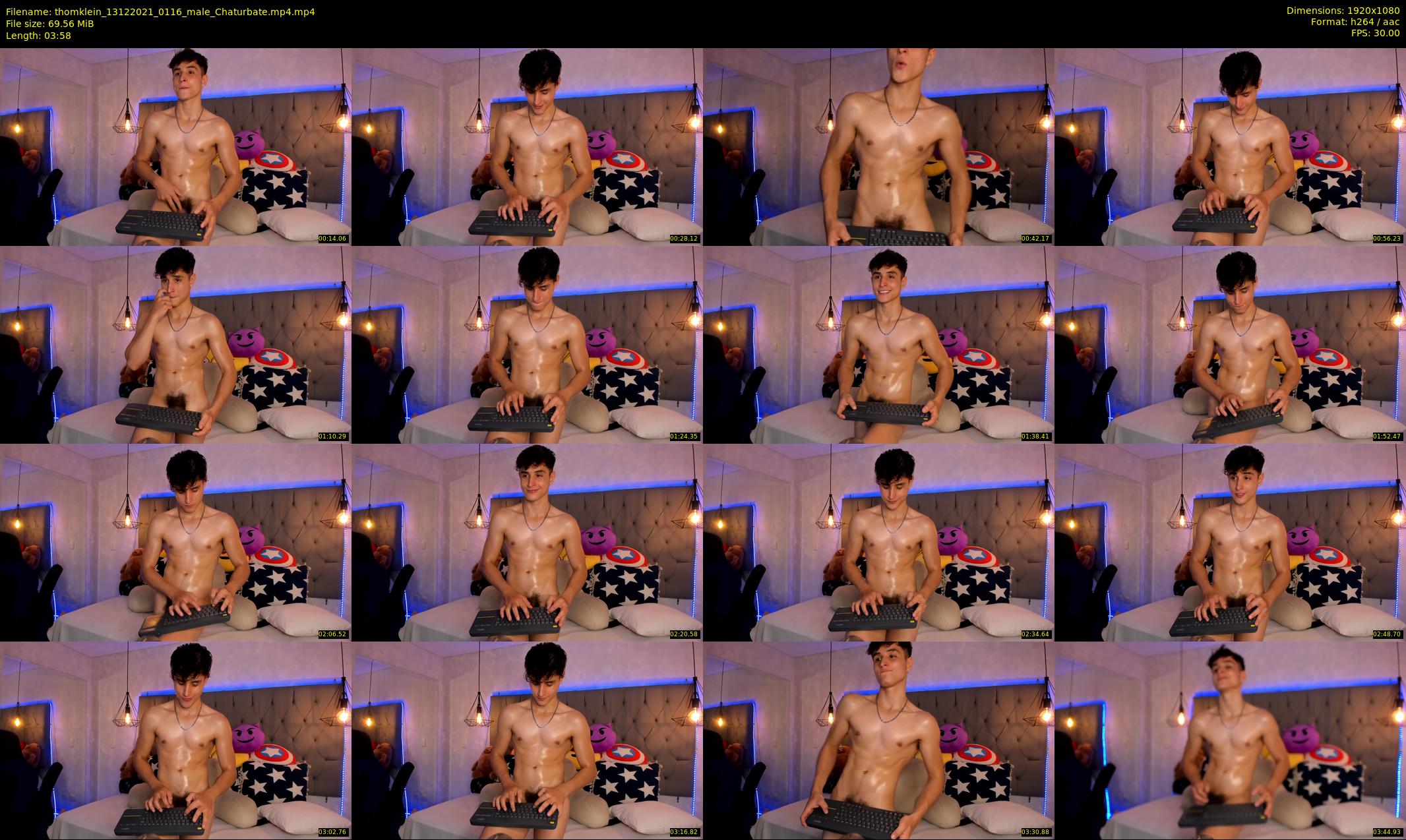 thomklein — 4 minute Chaturbate male cam show recording, 1080p, Dec 13, 2021