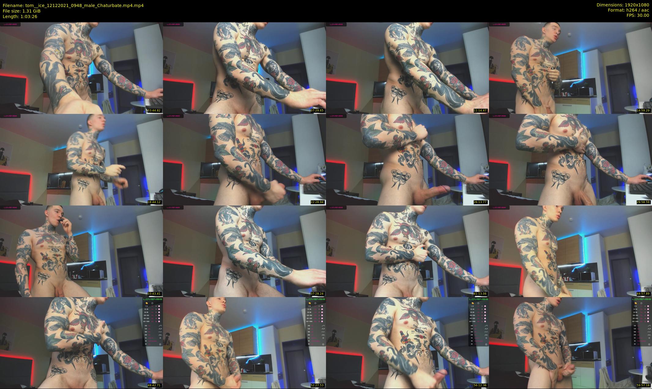 tom__ice — 64 minute Chaturbate male cam show recording, 1080p, Dec 12, 2021