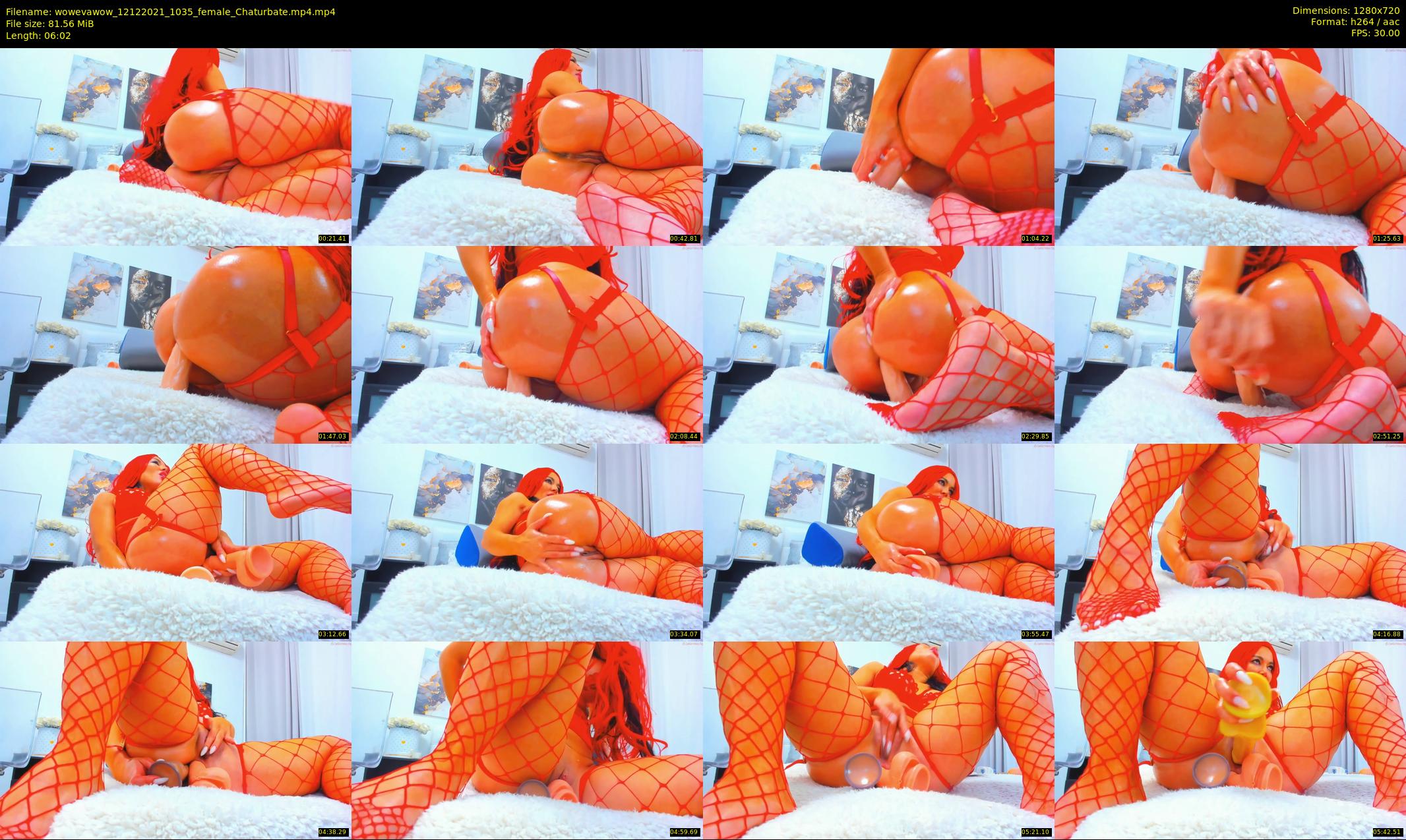 wowevawow — 7 minute Chaturbate female cam show recording, 720p, Dec 12, 2021
