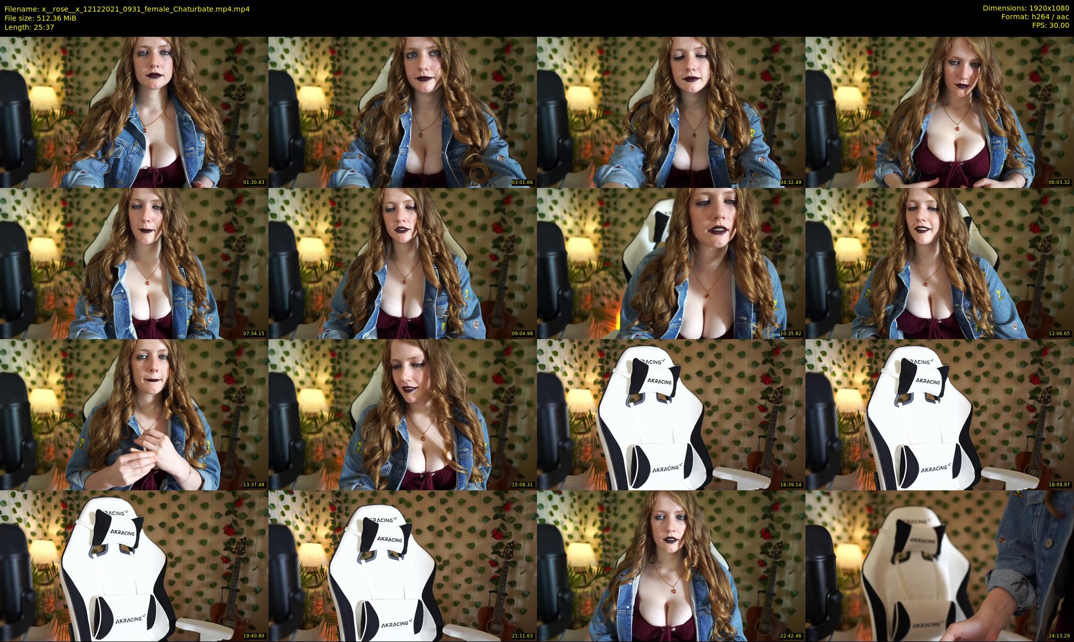 x__rose__x — 26 minute Chaturbate female cam show recording, 1080p, Dec 12, 2021