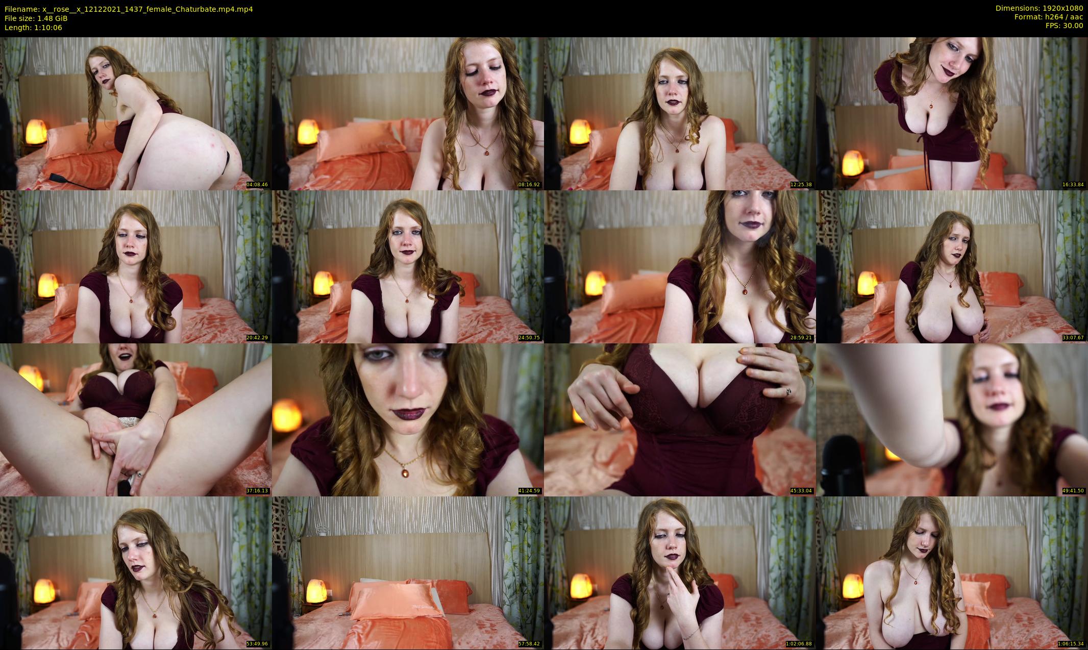 x__rose__x — 71 minute Chaturbate female cam show recording, 1080p, Dec 12, 2021