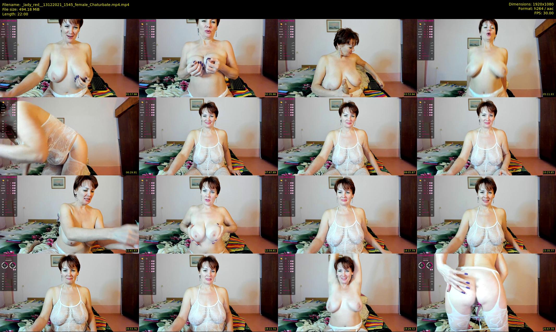 _lady_red_ — 22 minute Chaturbate female cam show recording, 1080p, Dec 13, 2021