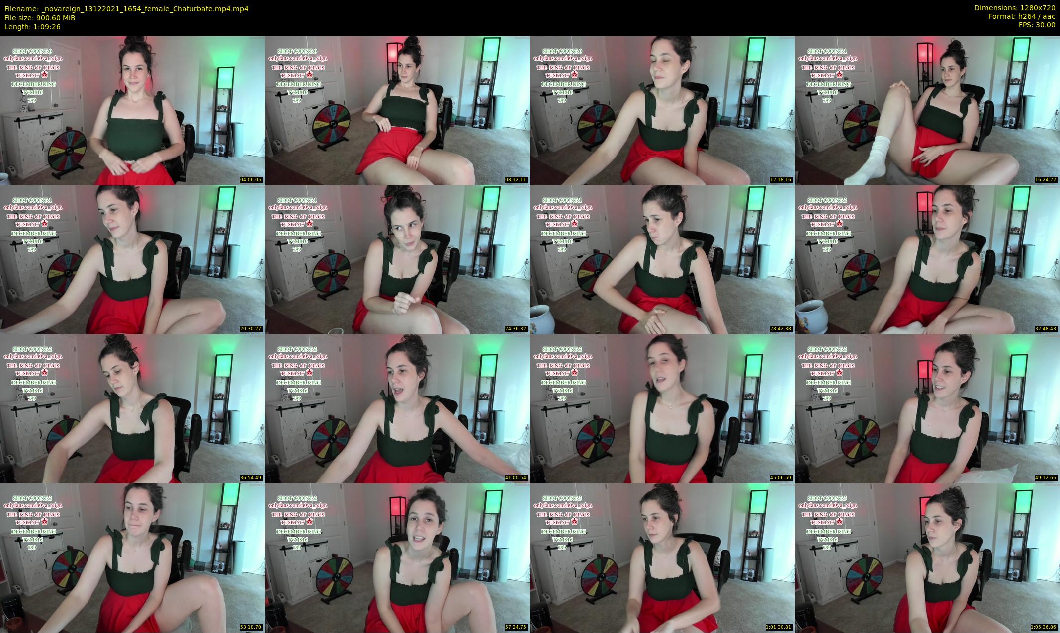 _novareign — 70 minute Chaturbate female cam show recording, 720p, Dec 13, 2021