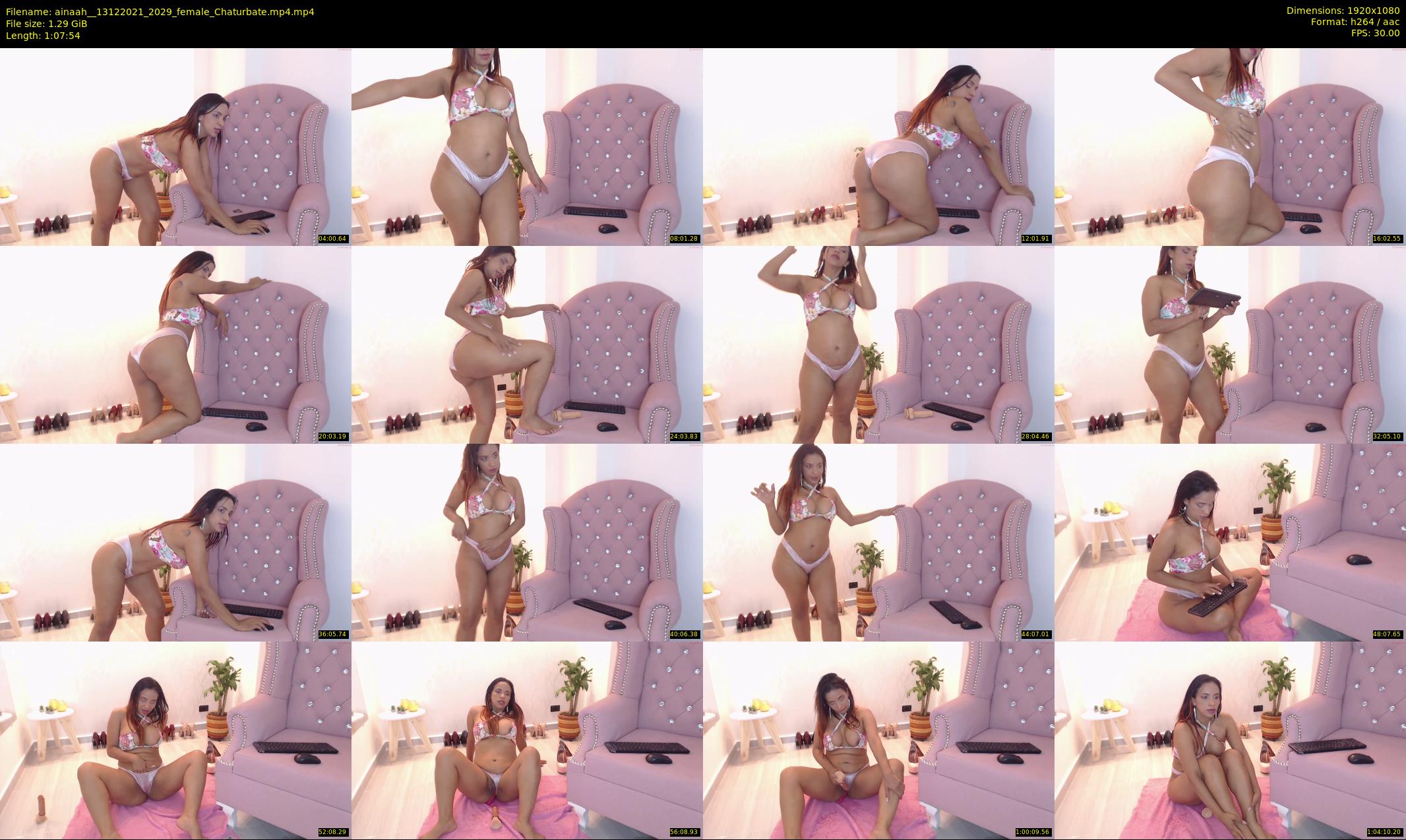 ainaah_ — 68 minute Chaturbate female cam show recording, 1080p, Dec 13, 2021