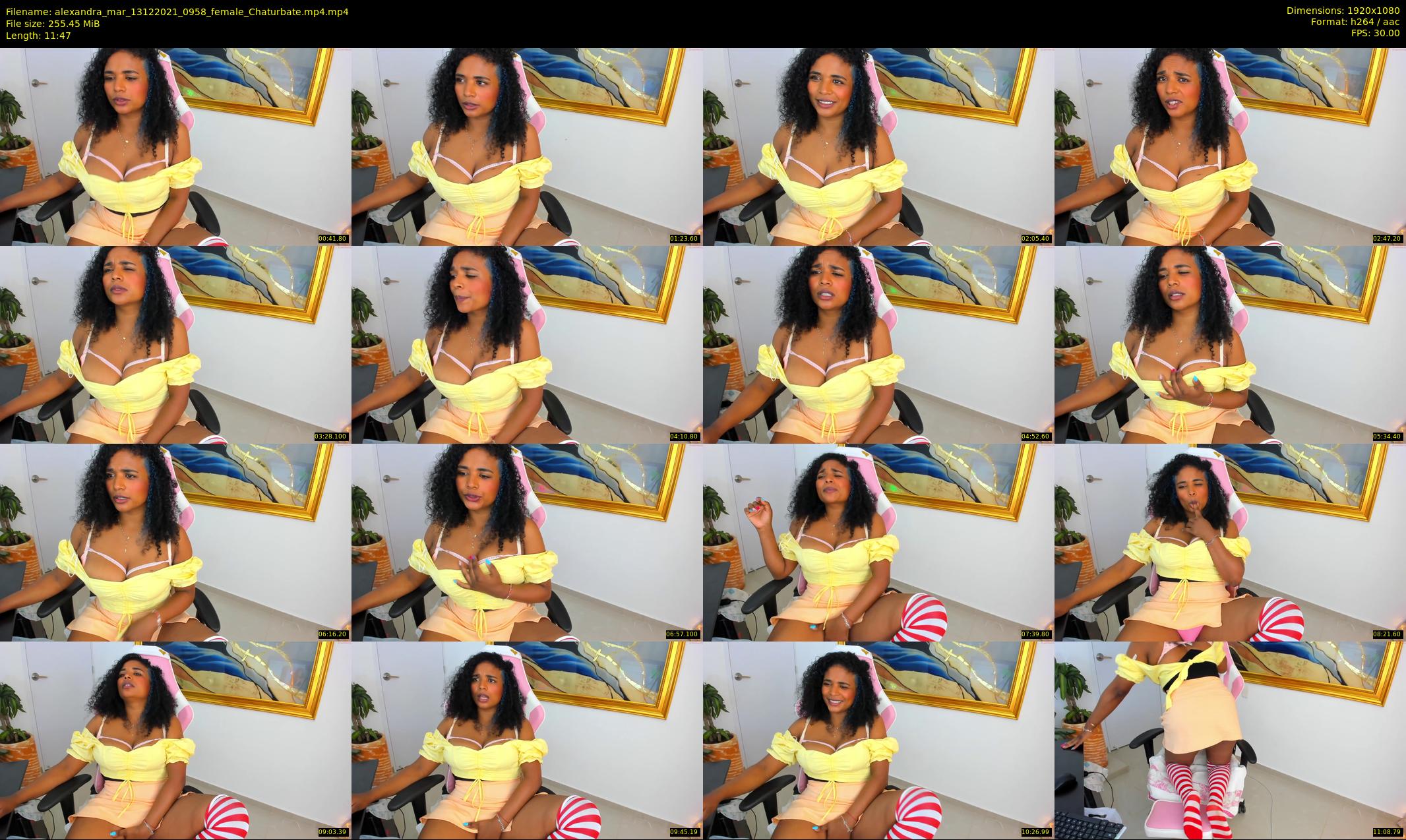 alexandra_mar — 12 minute Chaturbate female cam show recording, 1080p, Dec 13, 2021