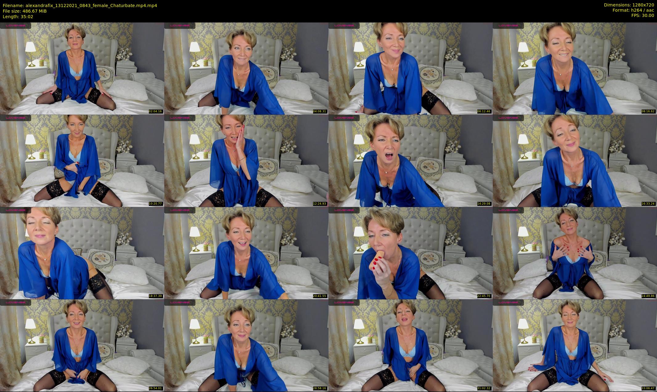alexandrafix — 36 minute Chaturbate female cam show recording, 720p, Dec 13, 2021