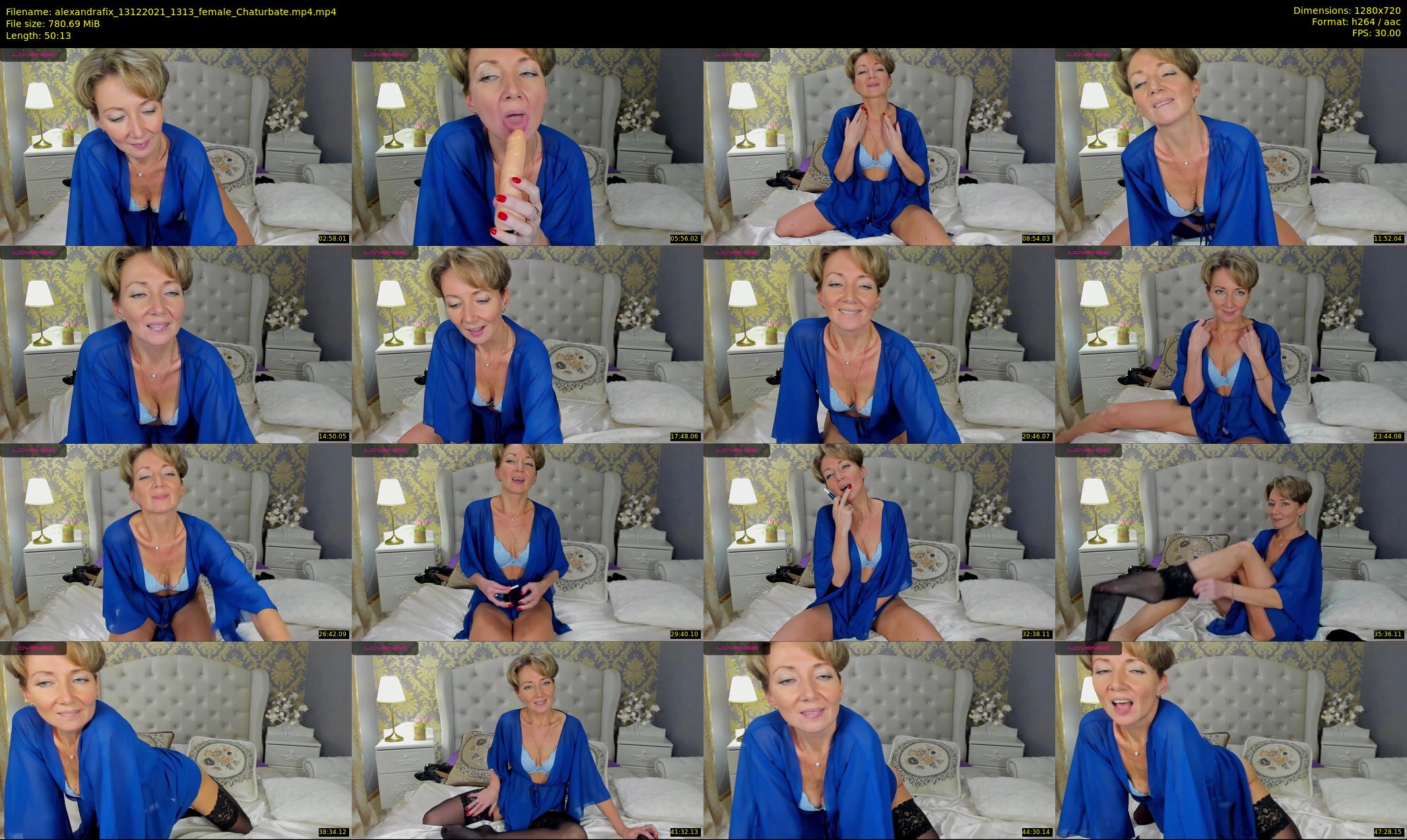 alexandrafix — 51 minute Chaturbate female cam show recording, 720p, Dec 13, 2021