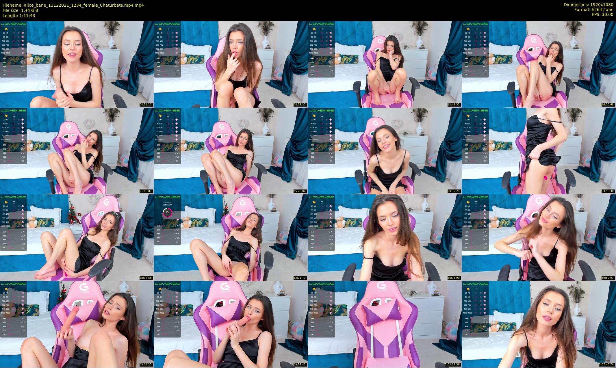 alice_bane — 72 minute Chaturbate female cam show recording, 1080p, Dec 13, 2021