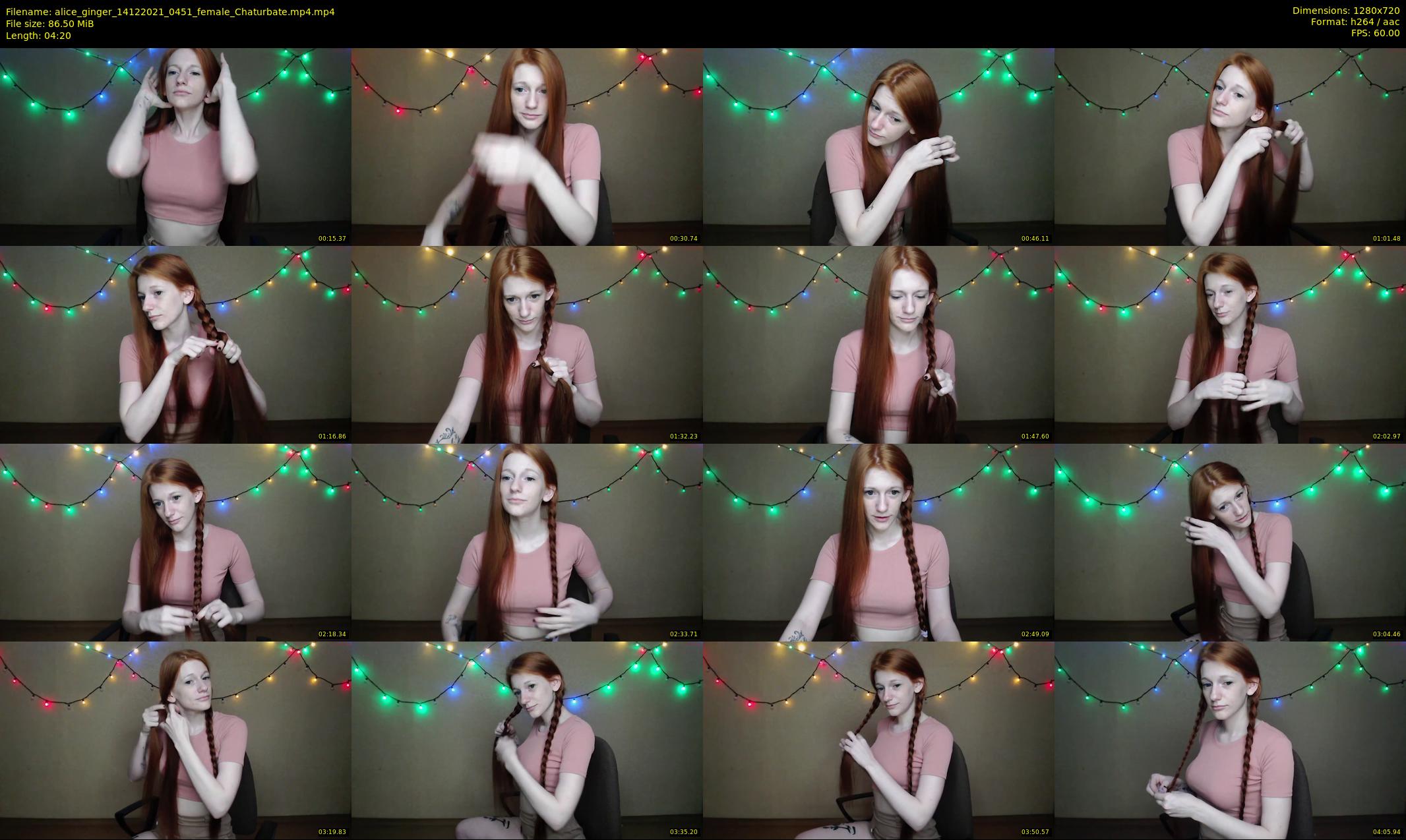 alice_ginger — 5 minute Chaturbate female cam show recording, 720p, Dec 14, 2021