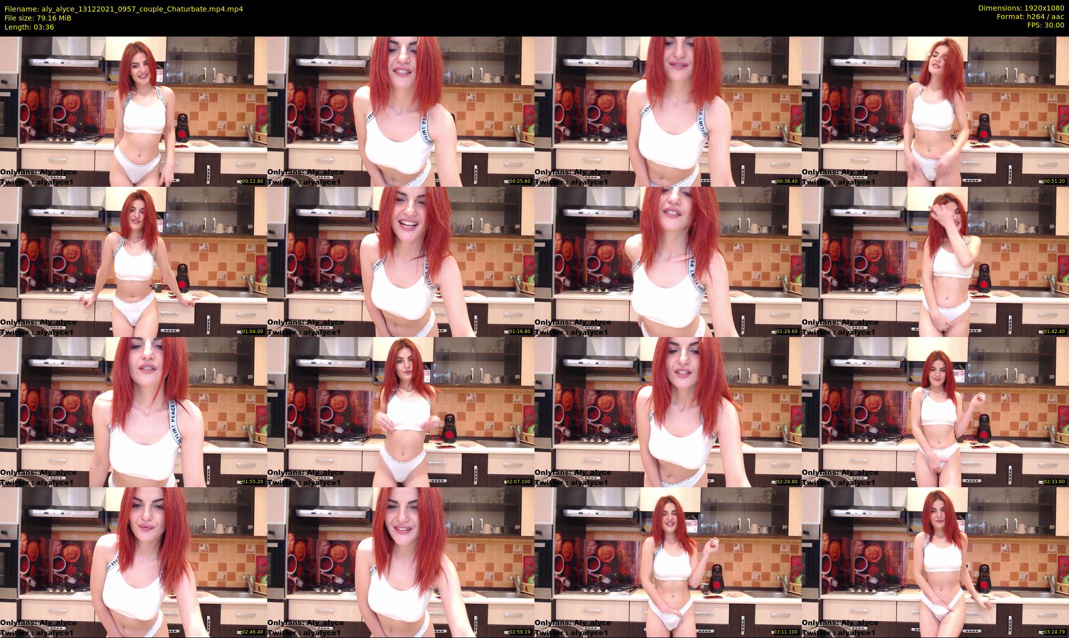 aly_alyce — 4 minute Chaturbate female cam show recording, 1080p, Dec 13, 2021