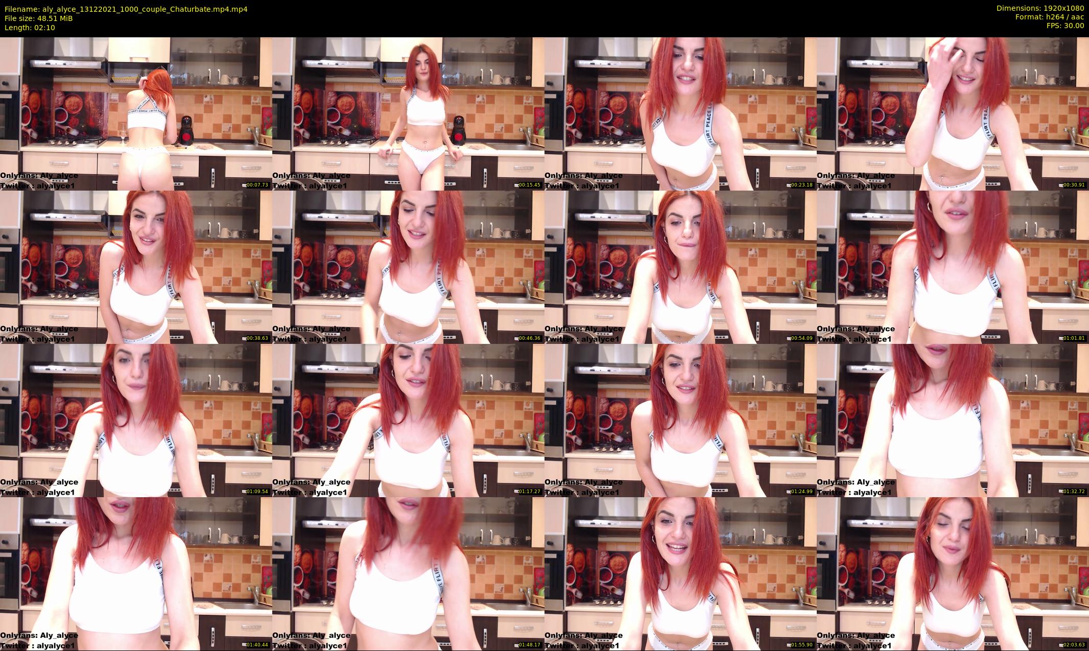 aly_alyce — 3 minute Chaturbate female cam show recording, 1080p, Dec 13, 2021