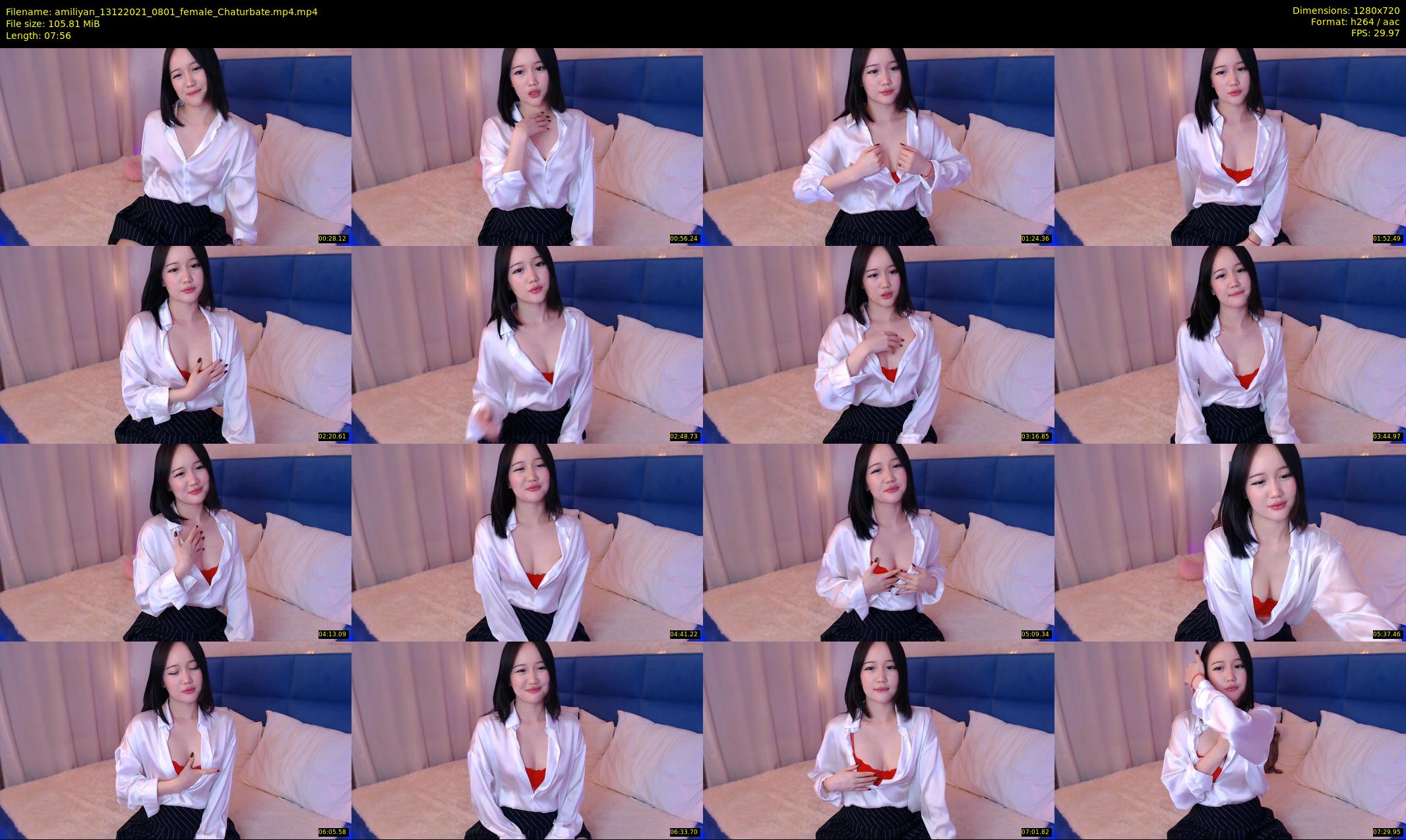 amiliyan — 8 minute Chaturbate female cam show recording, 720p, Dec 13, 2021