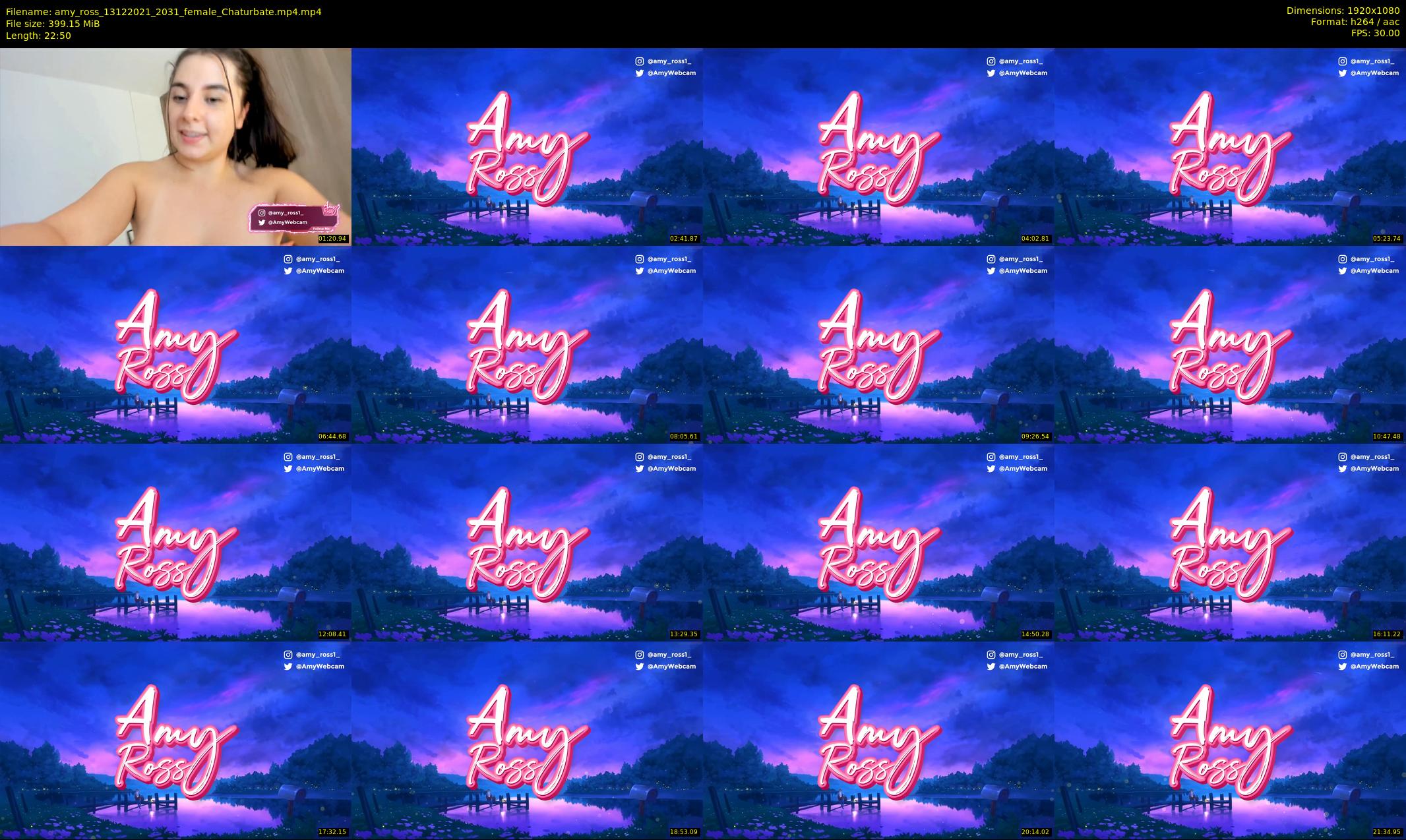 amy_ross — 23 minute Chaturbate female cam show recording, 1080p, Dec 13, 2021