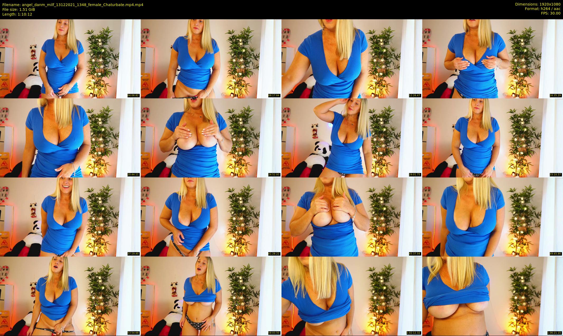 angel_danm_milf — 71 minute Chaturbate female cam show recording, 1080p, Dec 13, 2021