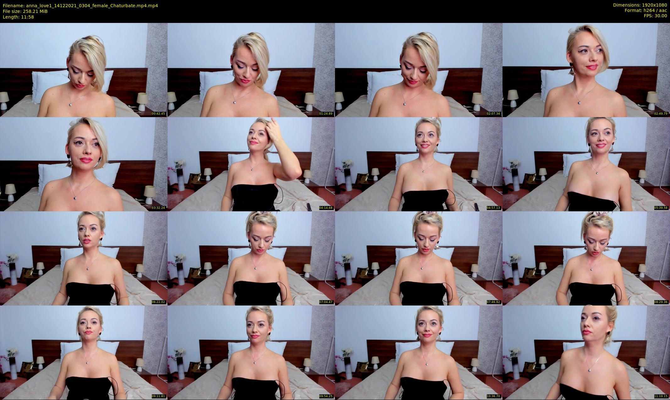 anna_love1 — 12 minute Chaturbate female cam show recording, 1080p, Dec 14, 2021