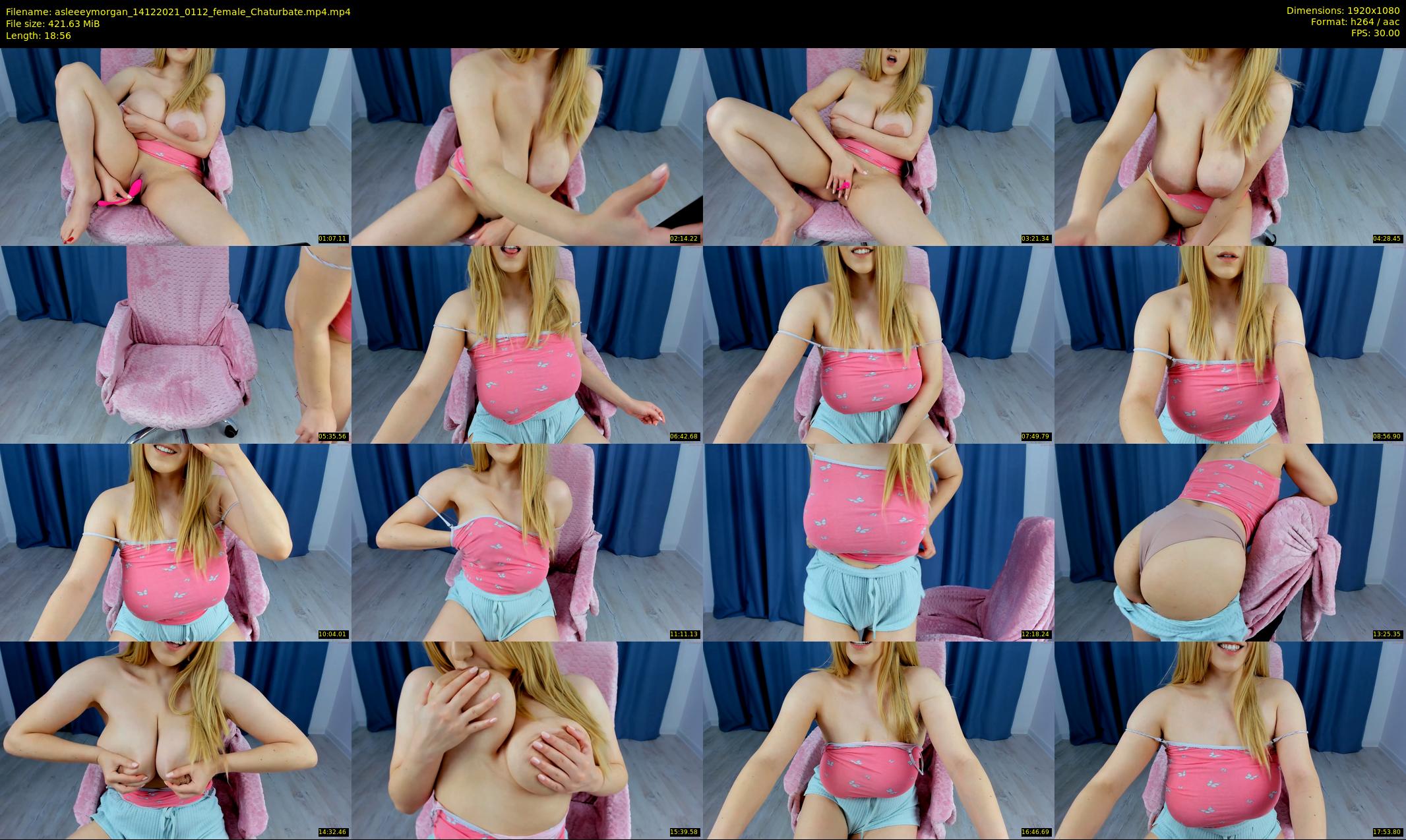 asleeeymorgan — 19 minute Chaturbate female cam show recording, 1080p, Dec 14, 2021