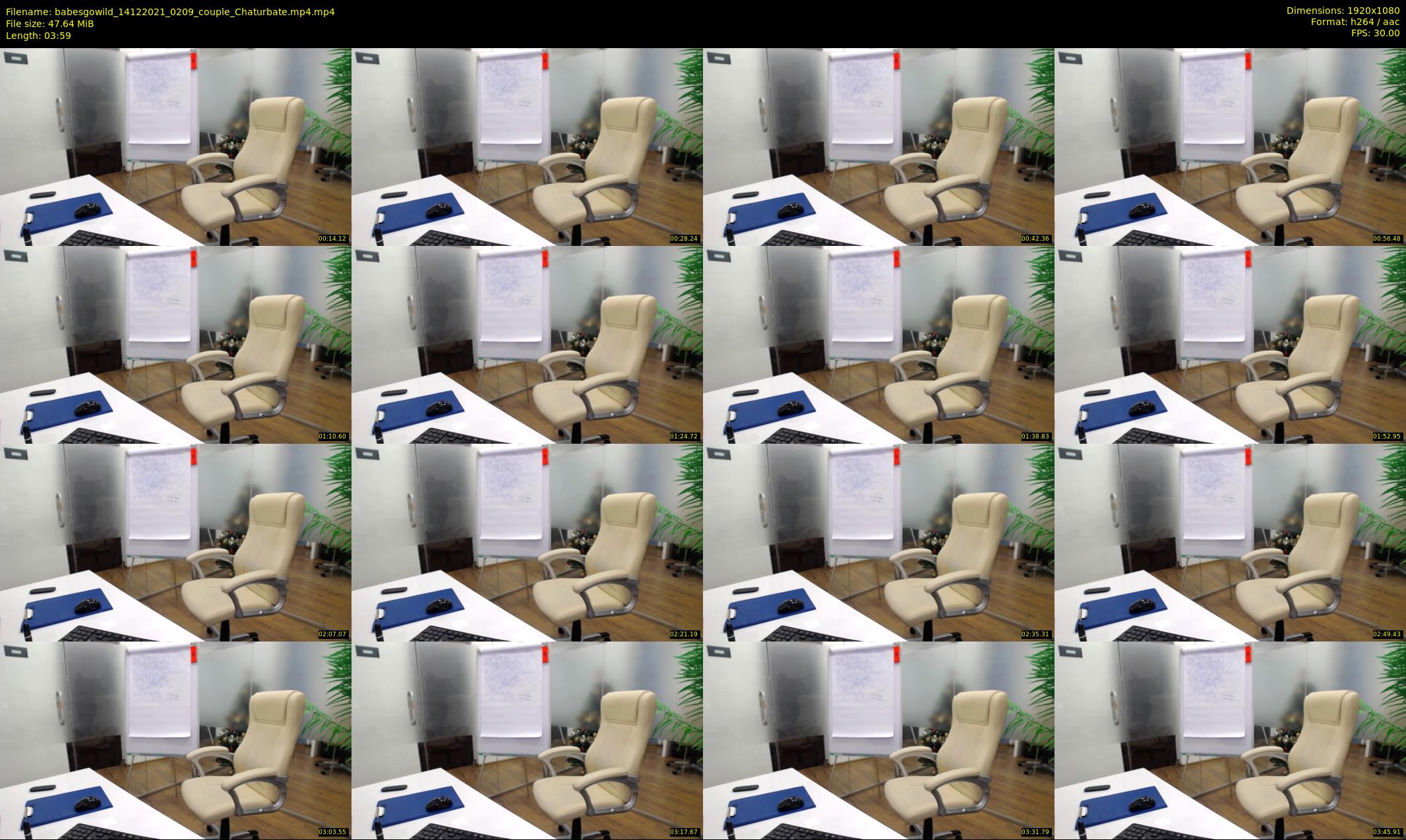 babesgowild — 4 minute Chaturbate couple cam show recording, 1080p, Dec 14, 2021