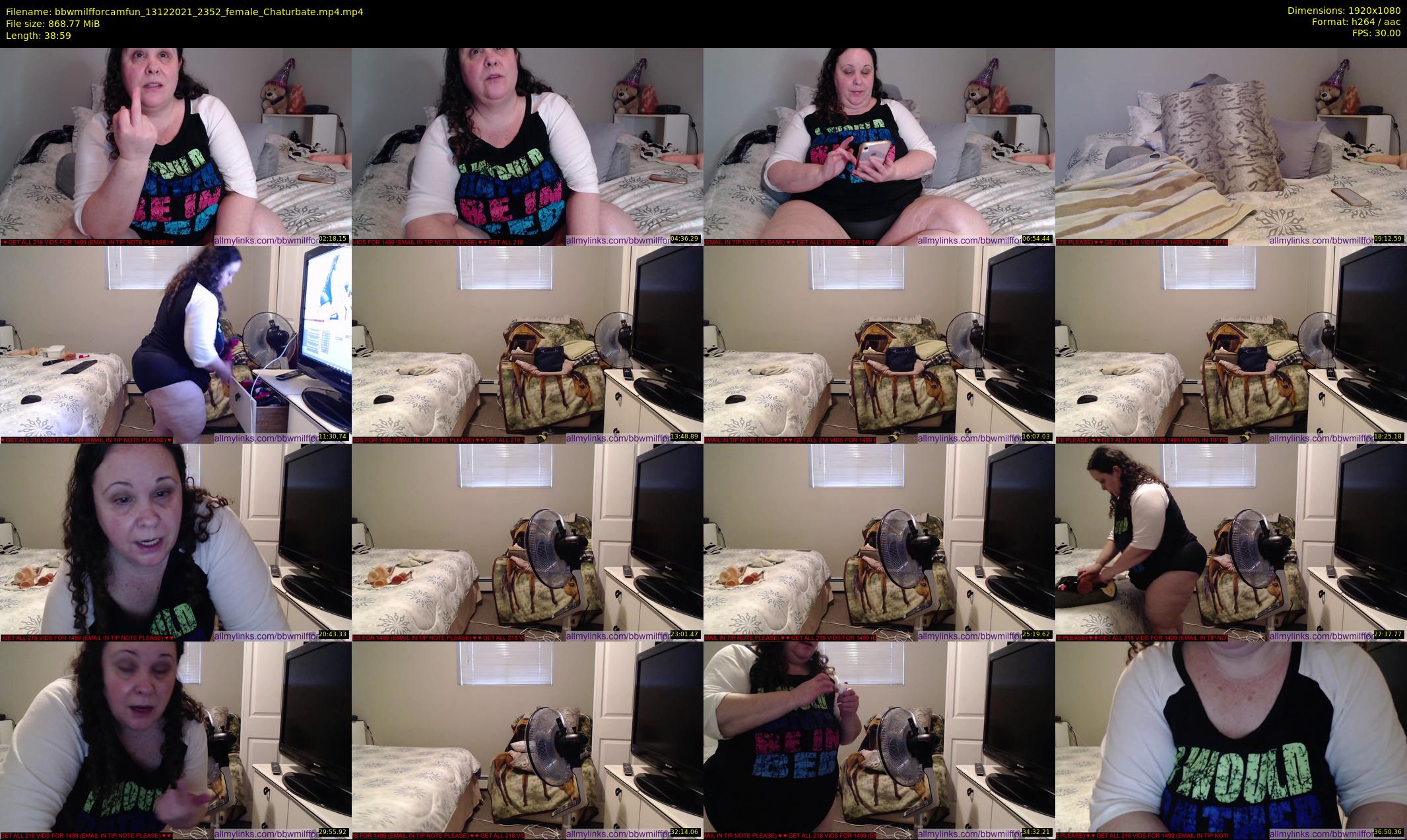 bbwmilfforcamfun — 39 minute Chaturbate female cam show recording, 1080p, Dec 13, 2021
