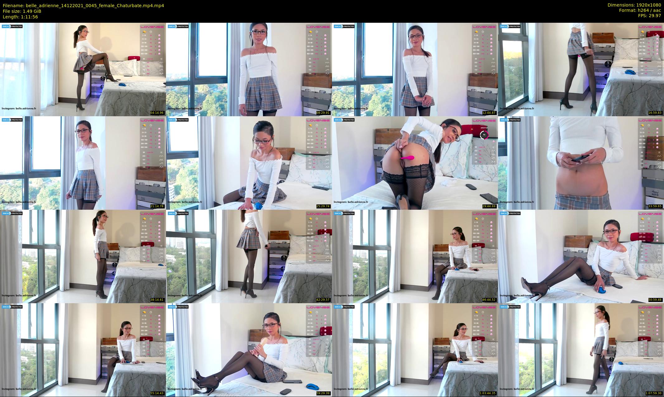 belle_adrienne — 72 minute Chaturbate couple cam show recording, 1080p, Dec 14, 2021