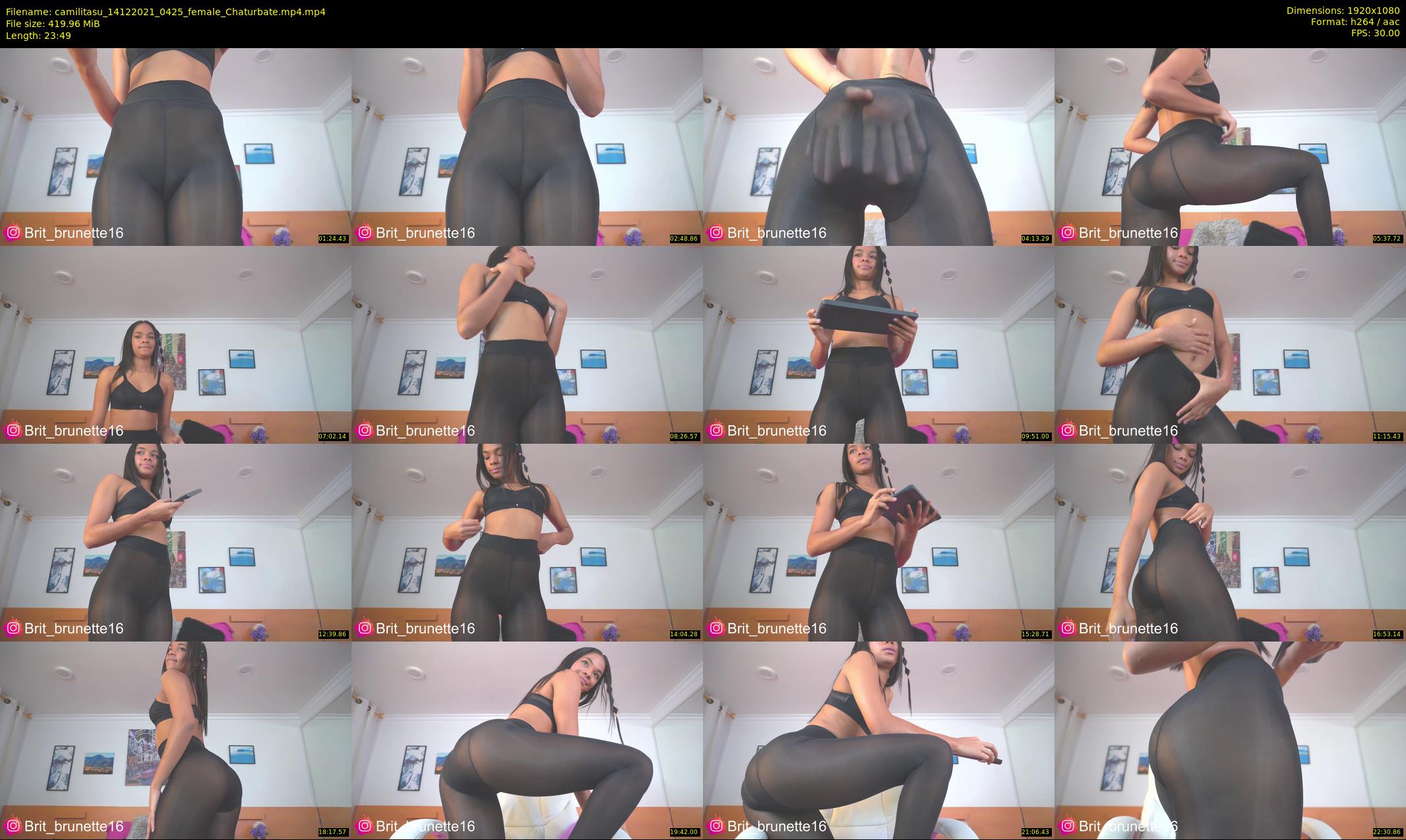 camilitasu — 24 minute Chaturbate female cam show recording, 1080p, Dec 14, 2021