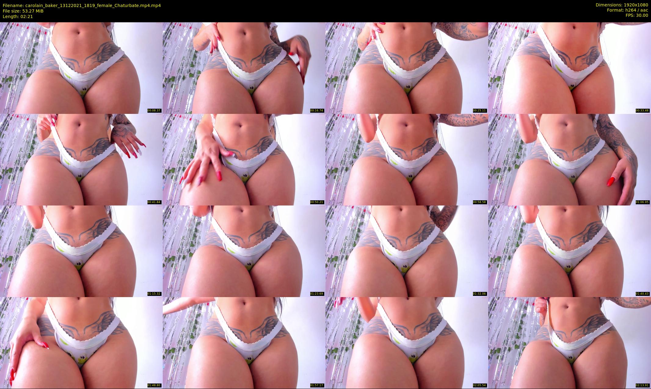 carolain_baker — 3 minute Chaturbate female cam show recording, 1080p, Dec 13, 2021