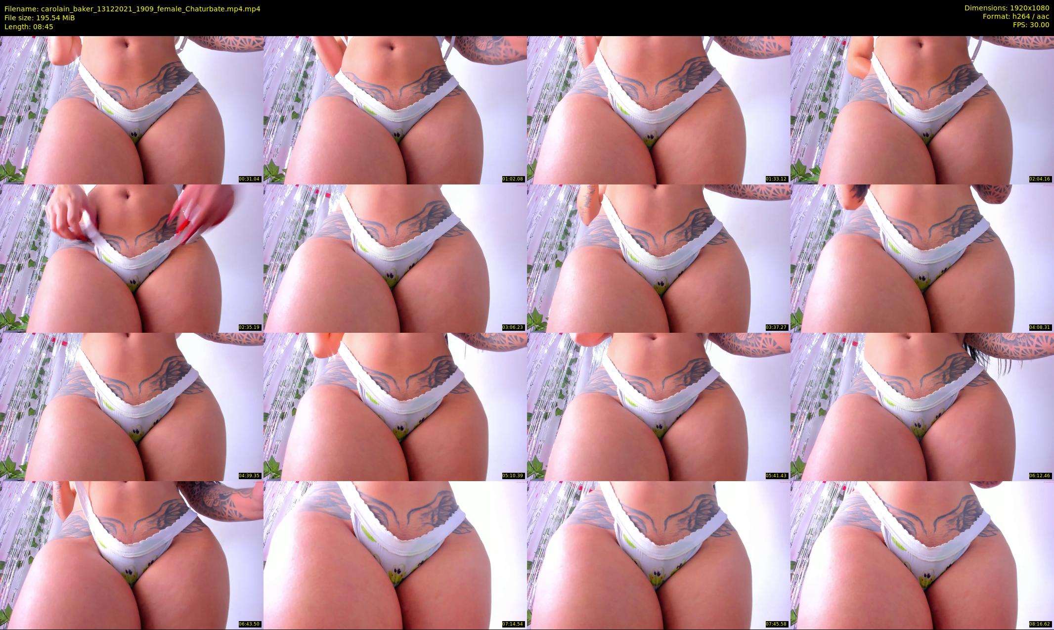 carolain_baker — 9 minute Chaturbate female cam show recording, 1080p, Dec 13, 2021