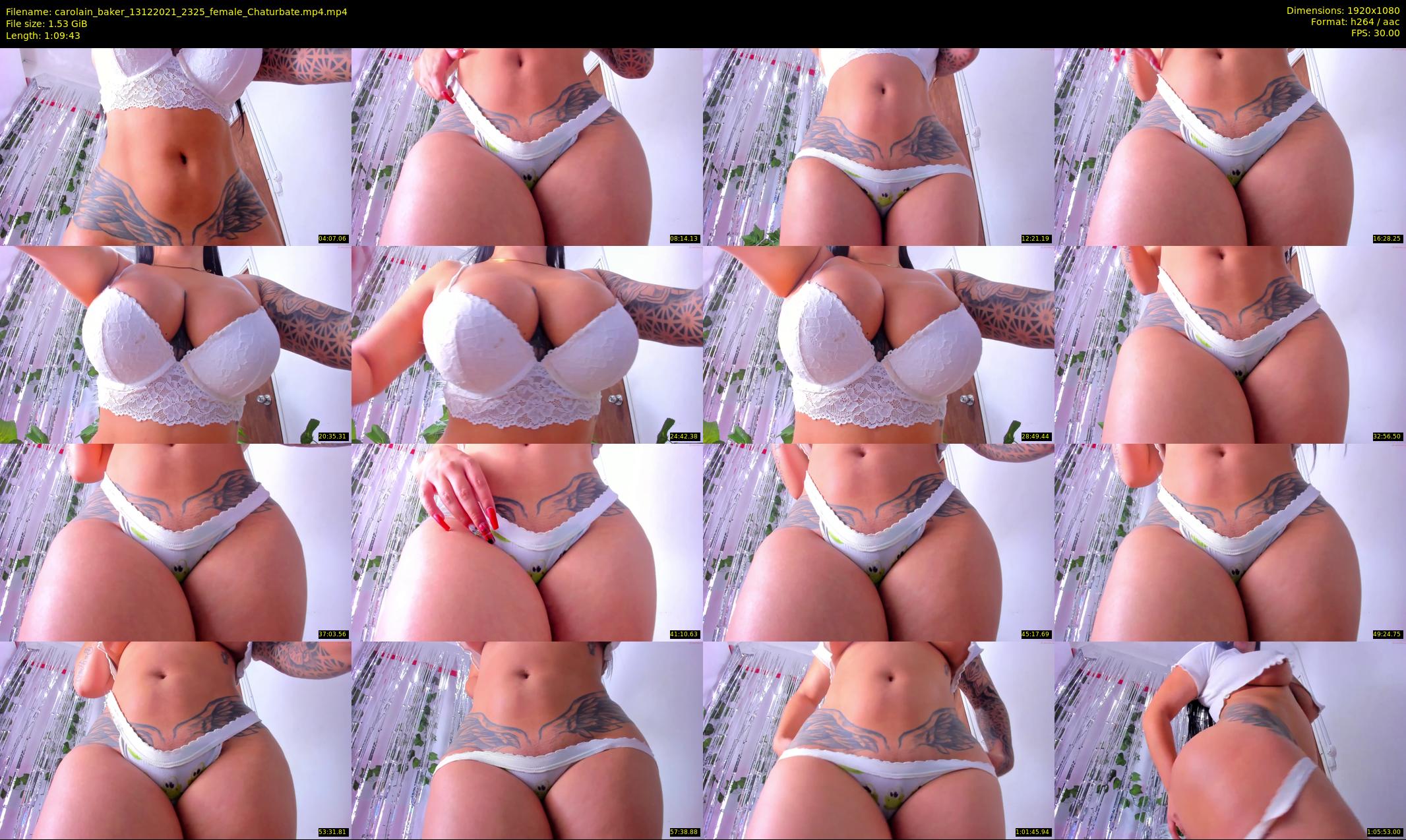 carolain_baker — 70 minute Chaturbate female cam show recording, 1080p, Dec 13, 2021