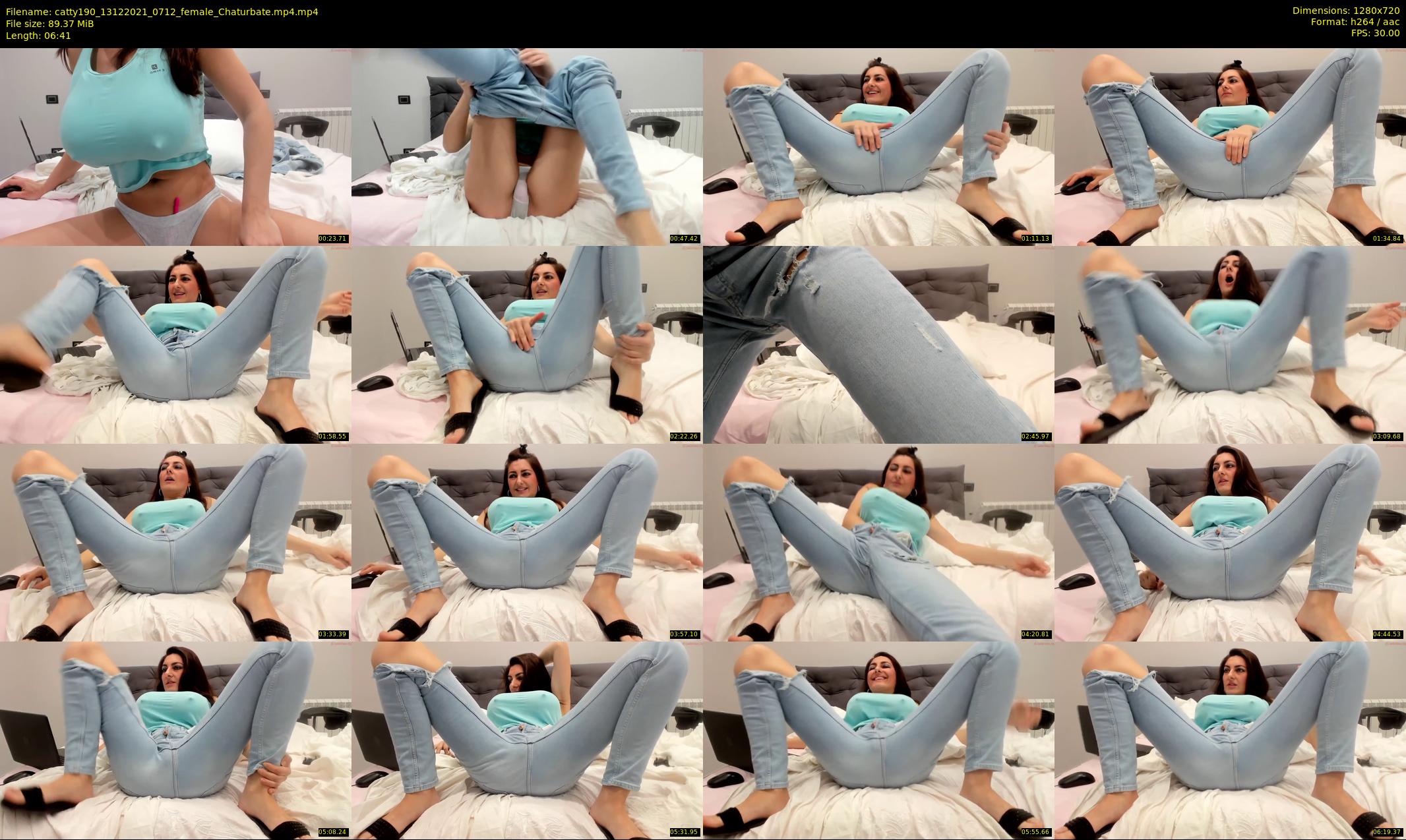 catty190 — 7 minute Chaturbate female cam show recording, 720p, Dec 13, 2021