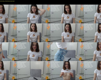 chantwow — 75 minute Chaturbate female cam show recording, 1080p, Dec 13, 2021