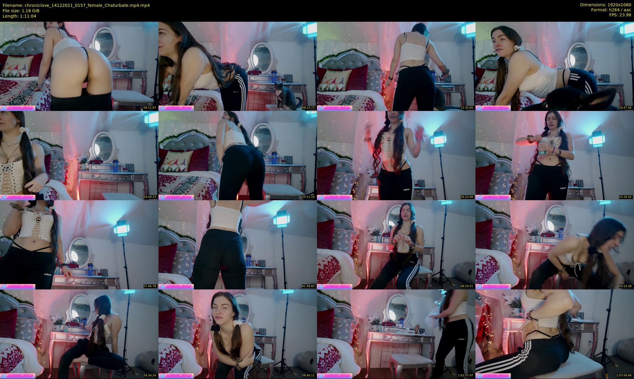 chroniclove — 72 minute Chaturbate female cam show recording, 1080p, Dec 14, 2021