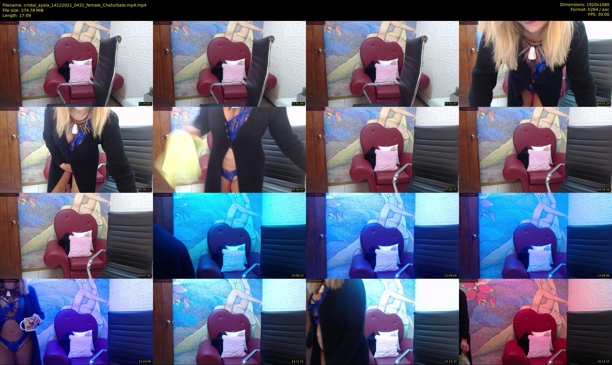 cristal_ayala — 18 minute Chaturbate female cam show recording, 1080p, Dec 14, 2021