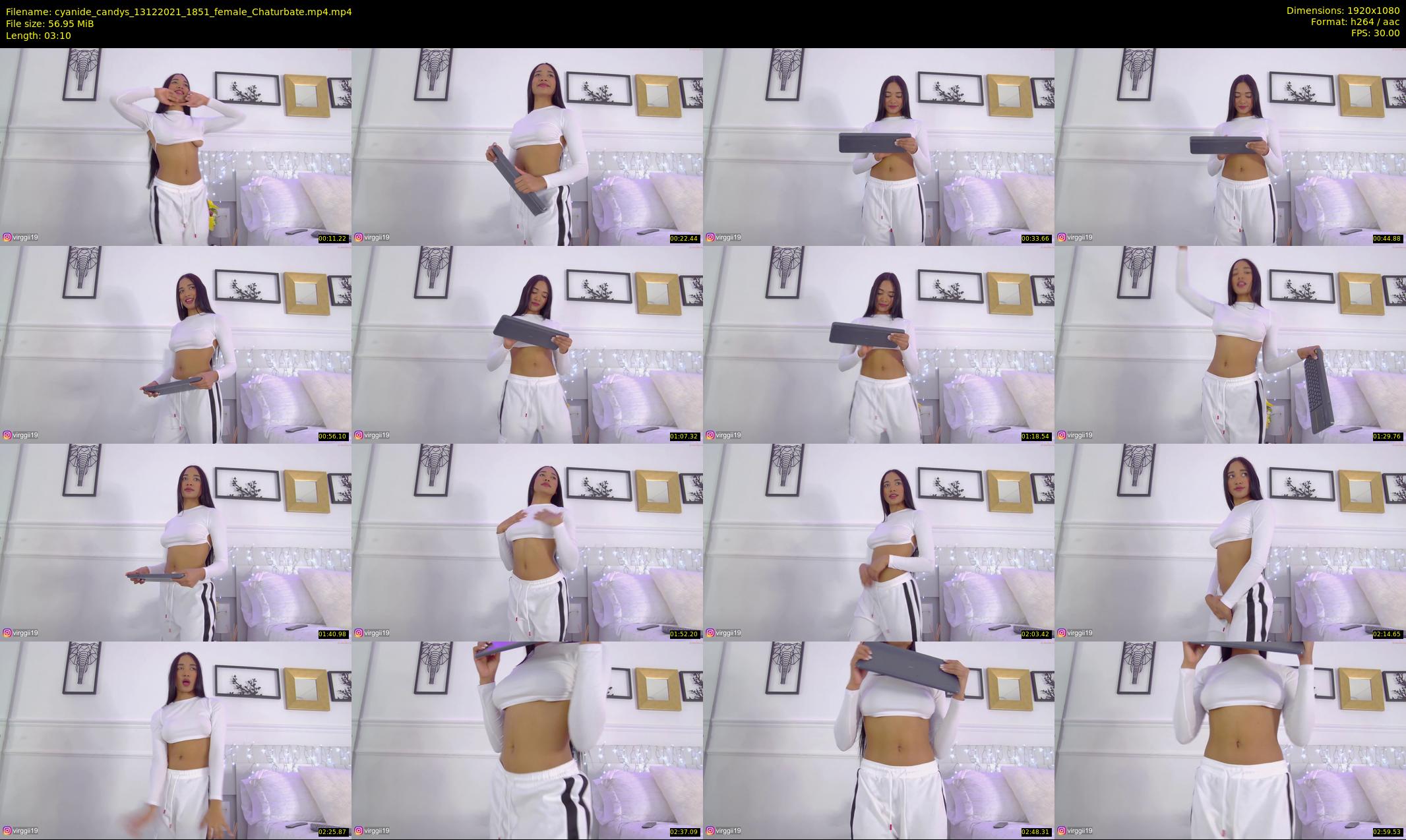 cyanide_candys — 4 minute Chaturbate female cam show recording, 1080p, Dec 13, 2021