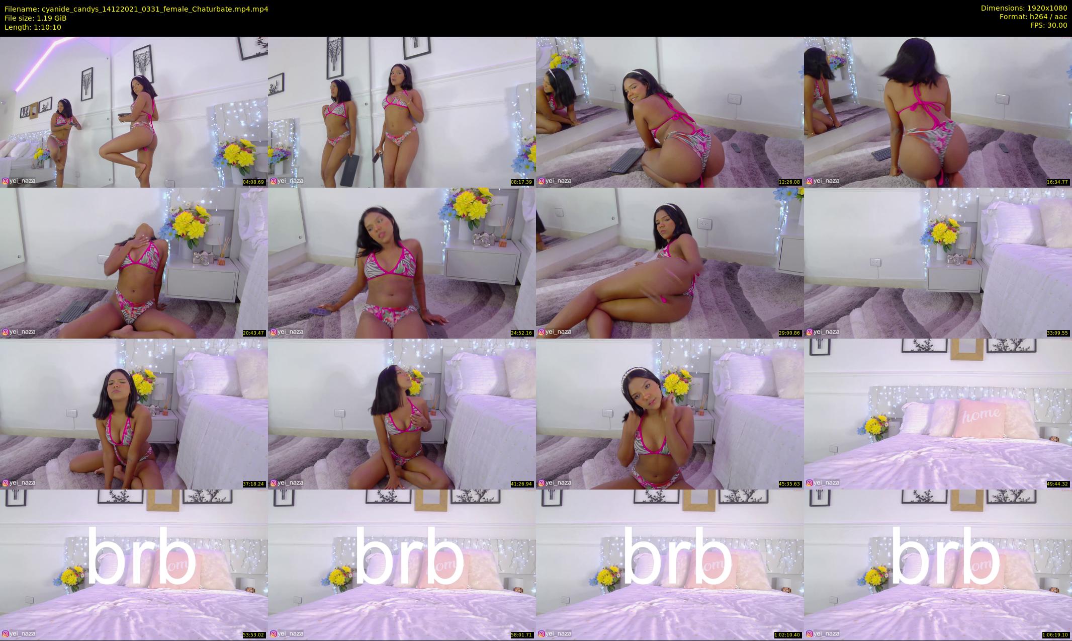 cyanide_candys — 71 minute Chaturbate female cam show recording, 1080p, Dec 14, 2021