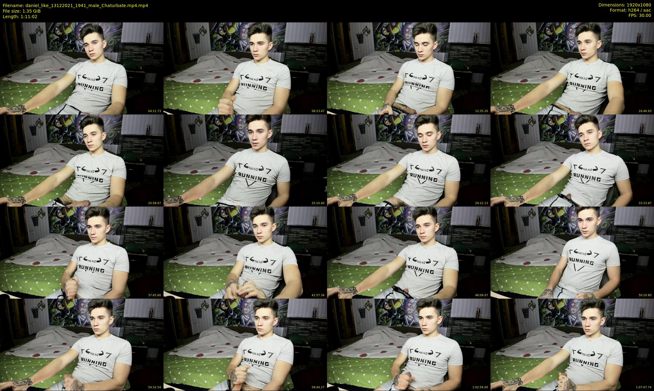 daniel_like — 72 minute Chaturbate male cam show recording, 1080p, Dec 13, 2021