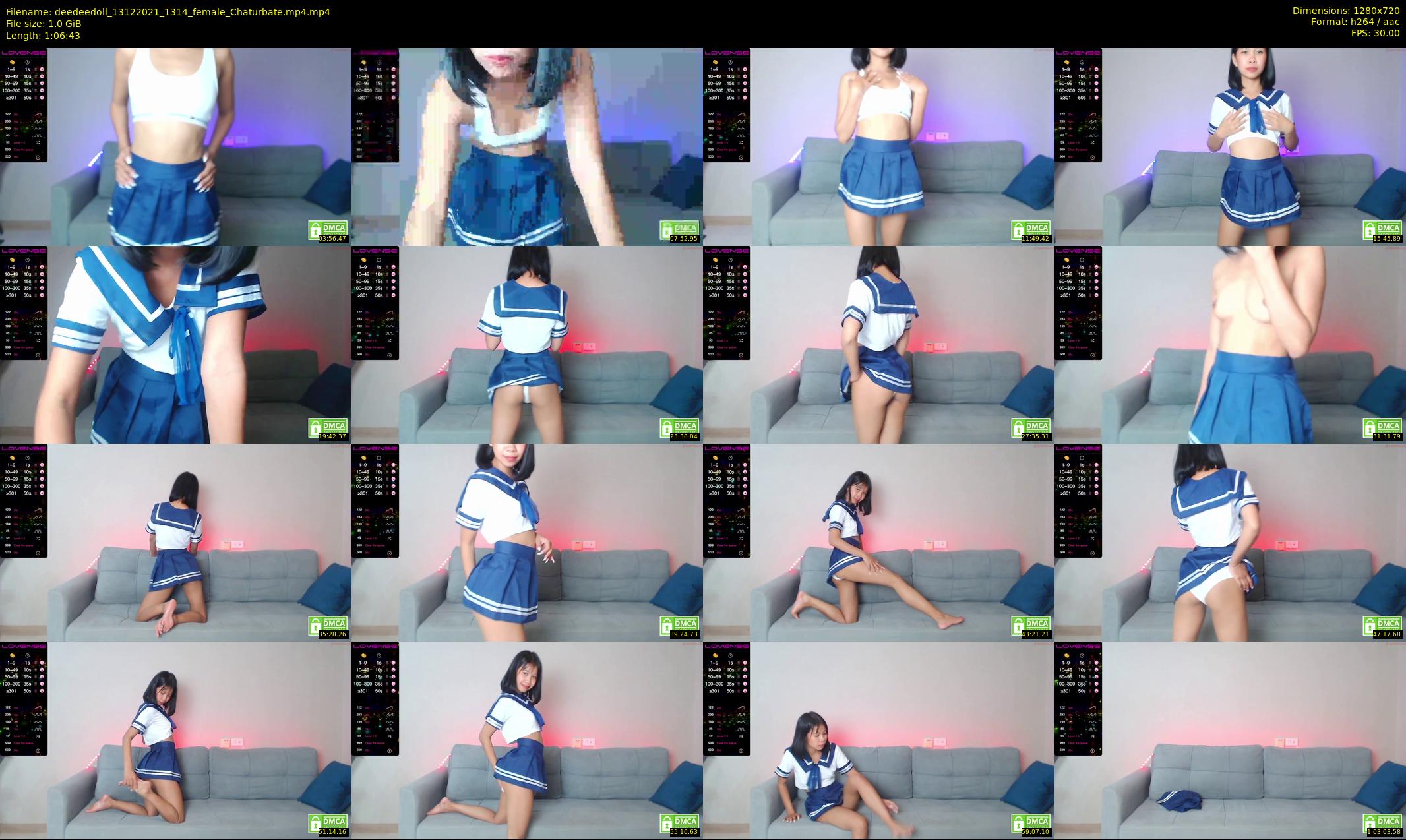 deedeedoll — 67 minute Chaturbate female cam show recording, 720p, Dec 13, 2021
