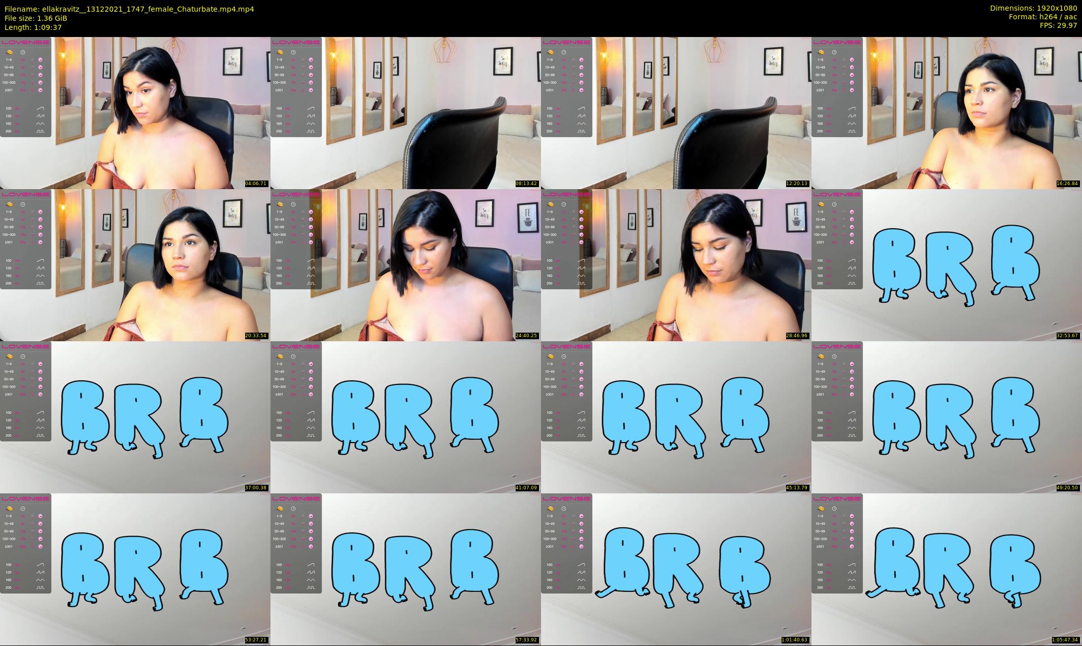 ellakravitz_ — 70 minute Chaturbate female cam show recording, 1080p, Dec 13, 2021