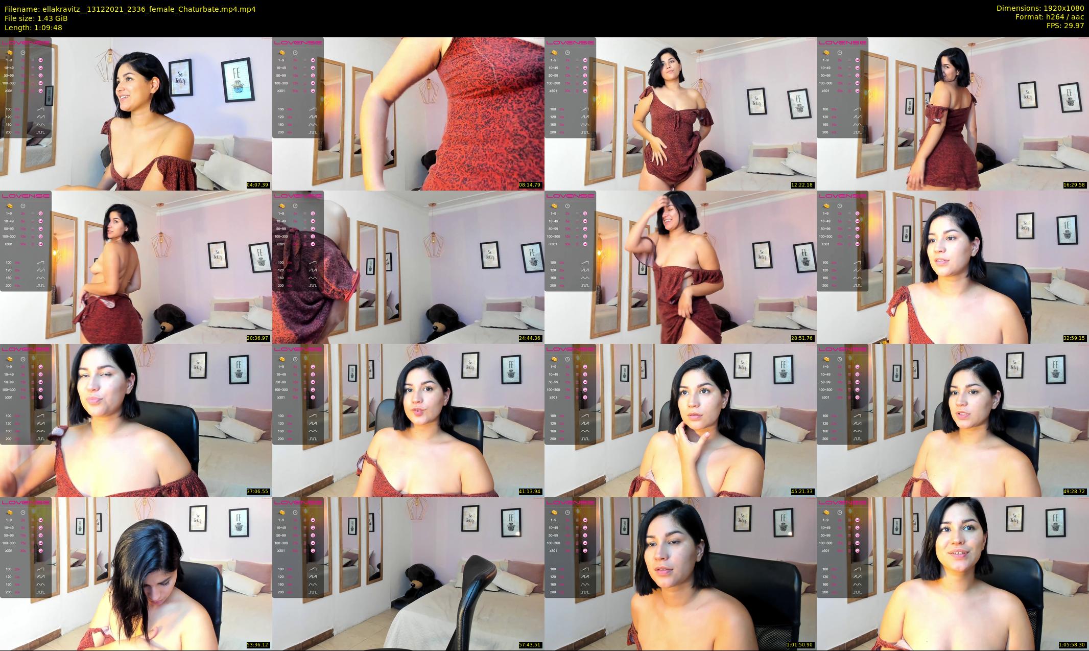 ellakravitz_ — 70 minute Chaturbate female cam show recording, 1080p, Dec 13, 2021
