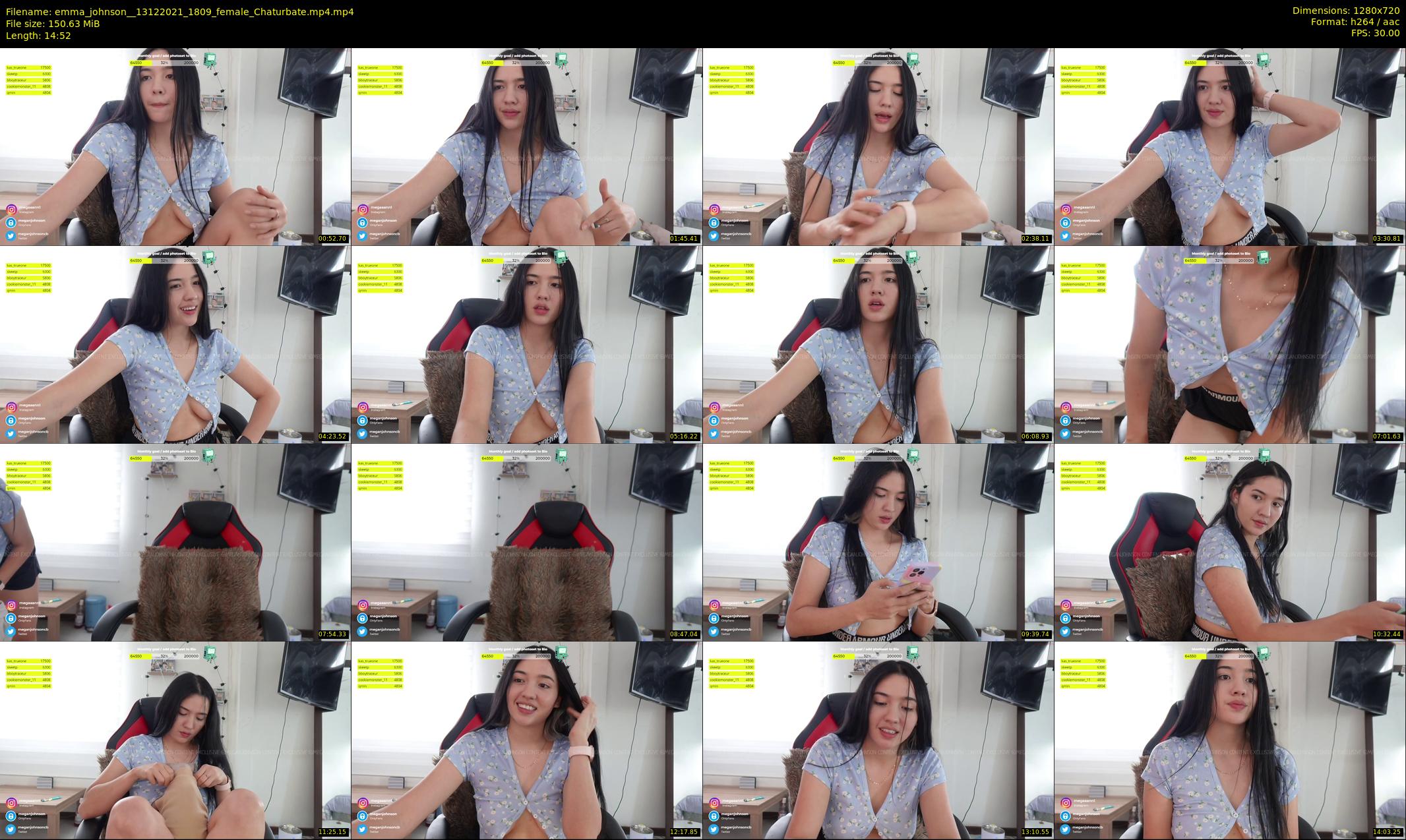 emma_johnson_ — 15 minute Chaturbate female cam show recording, 720p, Dec 13, 2021